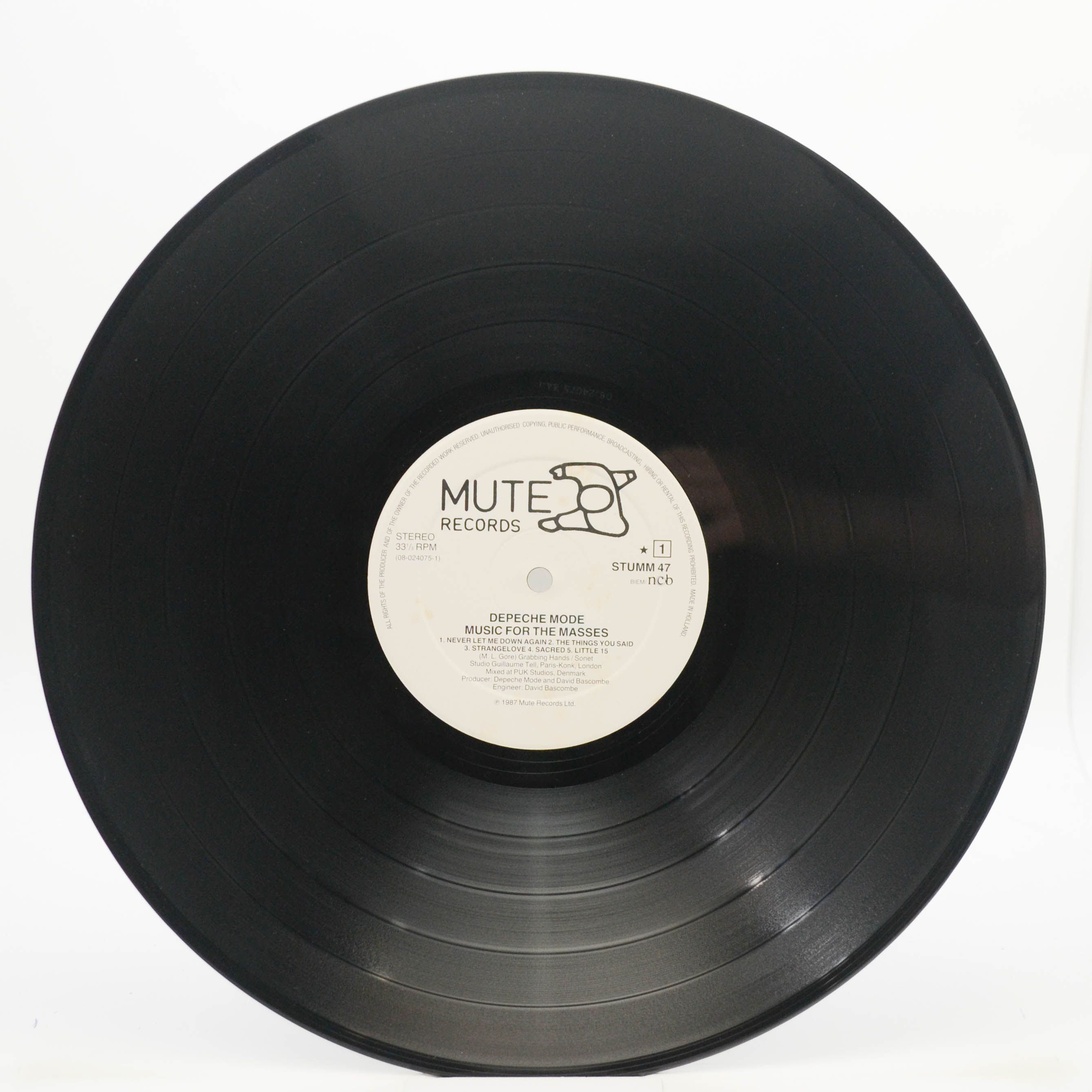 Depeche Mode — Music For The Masses, 1987