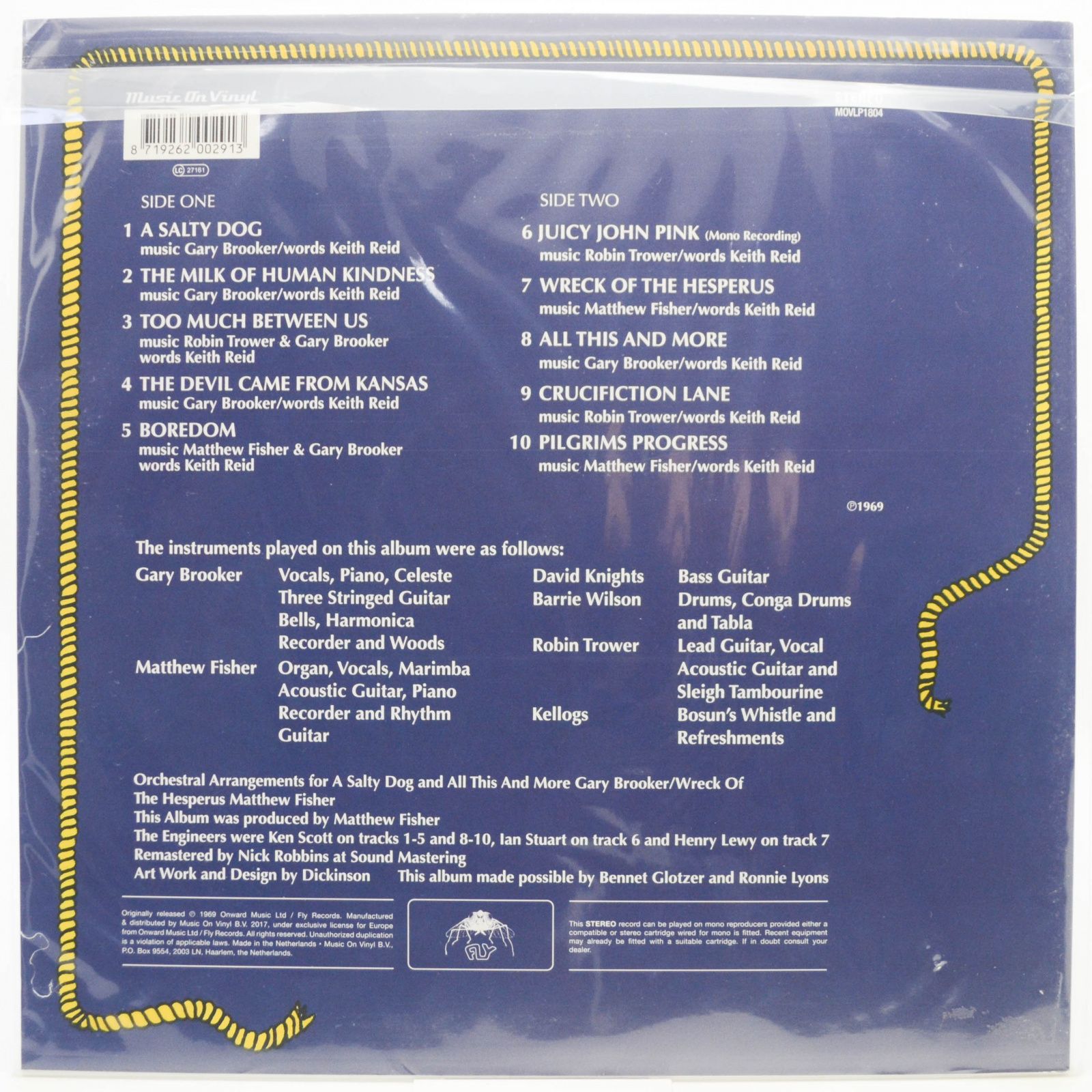 Procol Harum — A Salty Dog, 1969