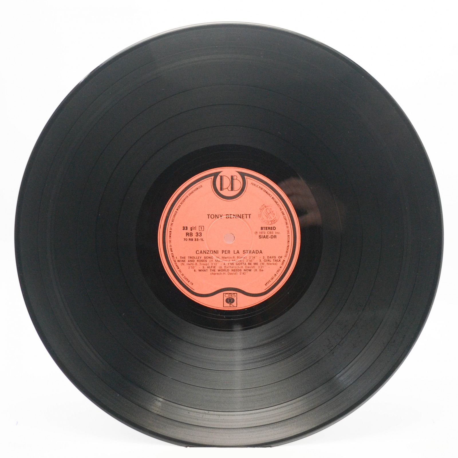 Tony Bennett — Canzoni Per La Strada, 1976