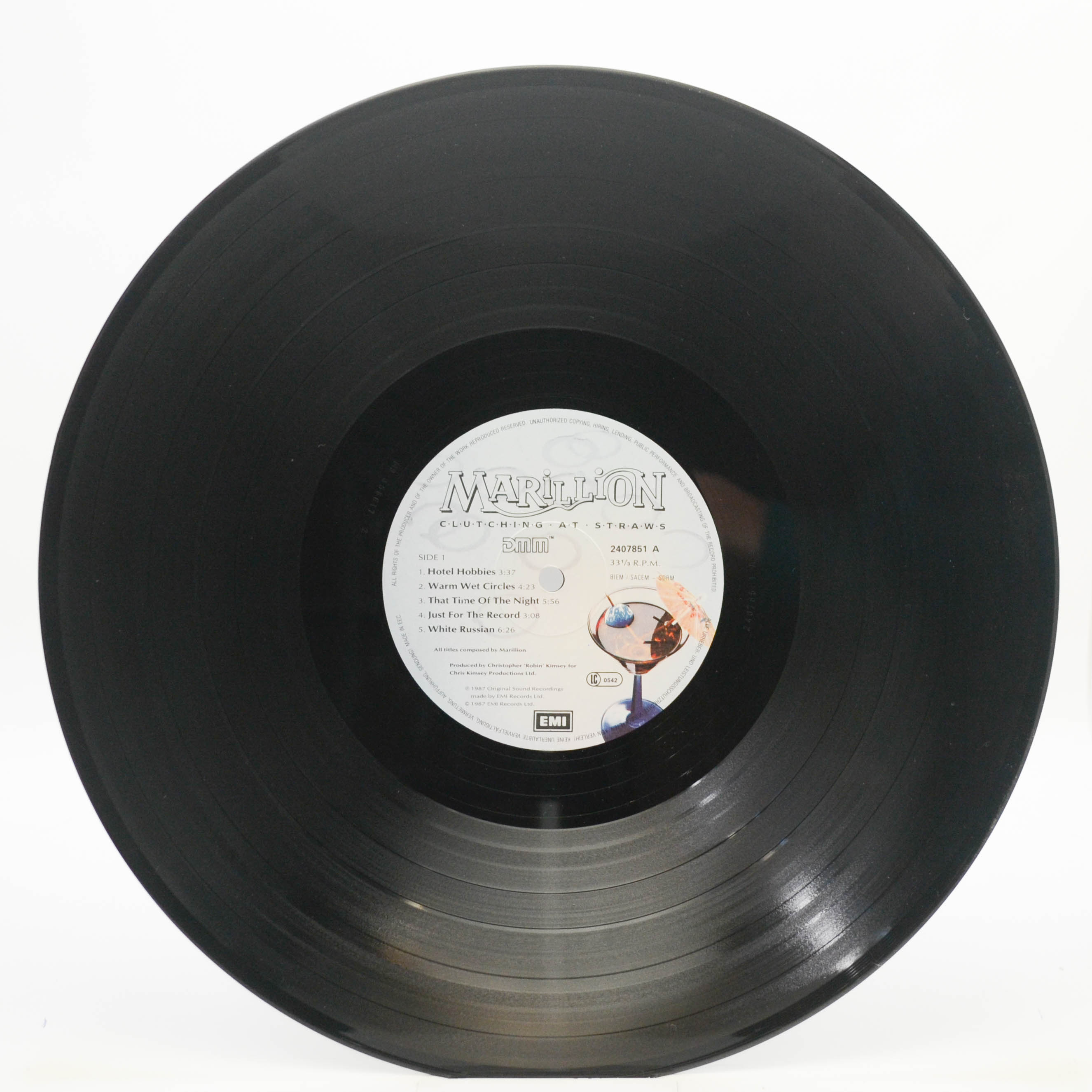 Marillion — Clutching At Straws, 1987