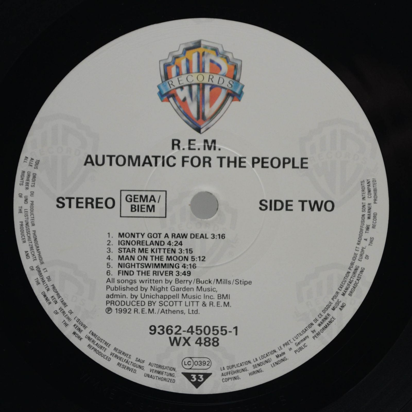 R.E.M. — Automatic For The People, 1992