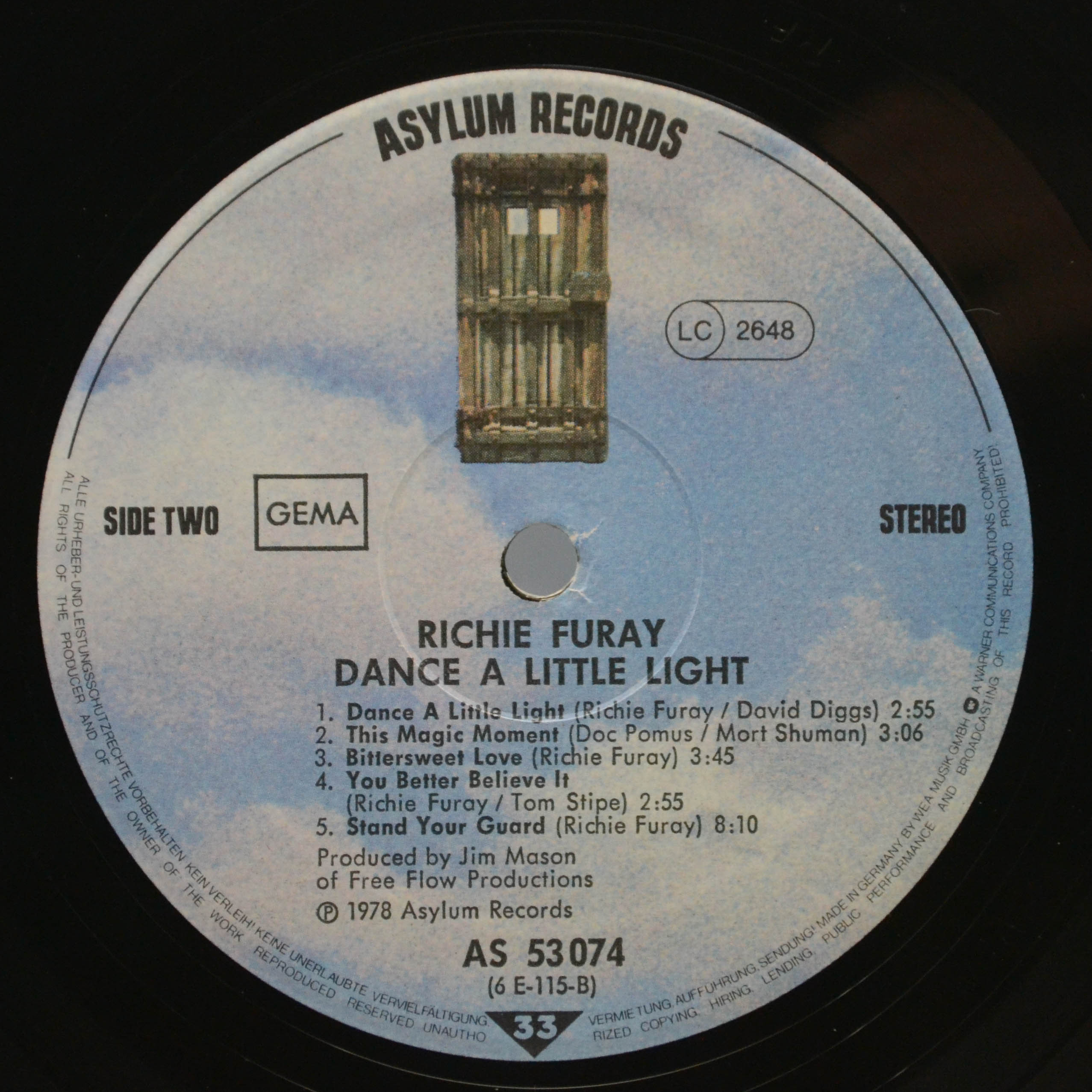 Richie Furay — Dance A Little Light, 1978