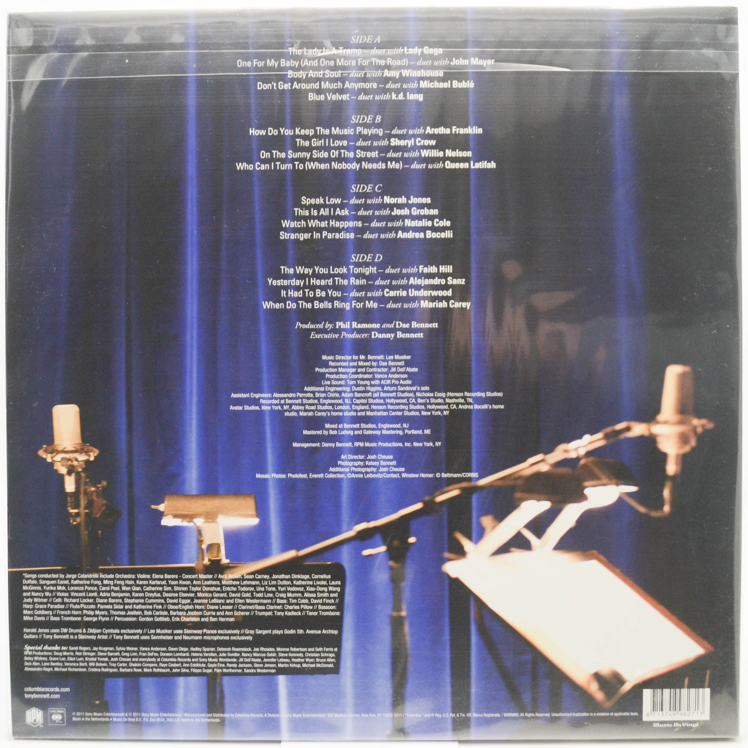 Tony Bennett — Duets II (2LP), 2011