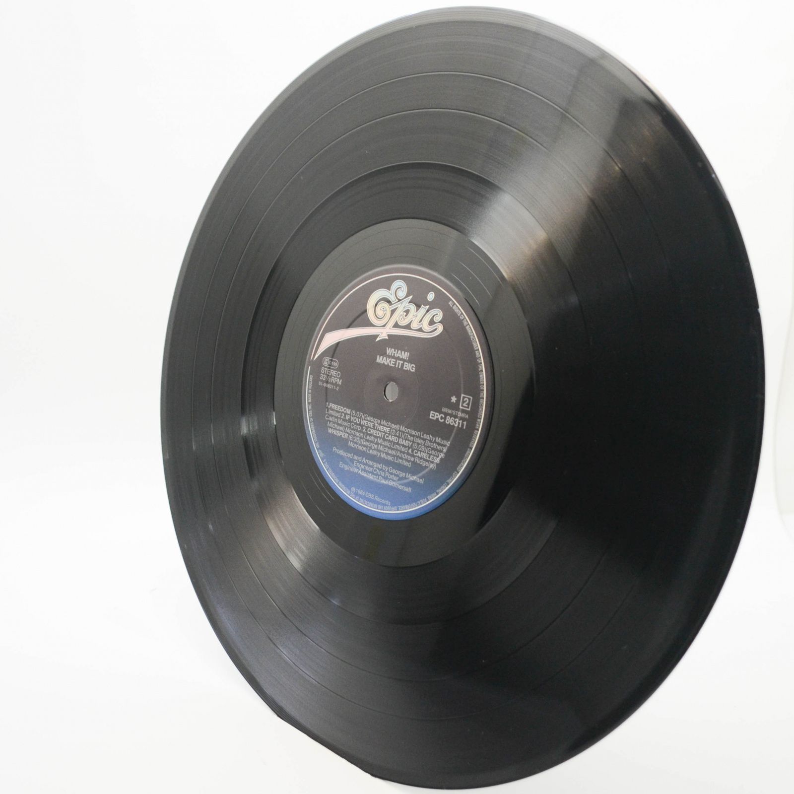 Wham! — Make It Big (poster), 1984