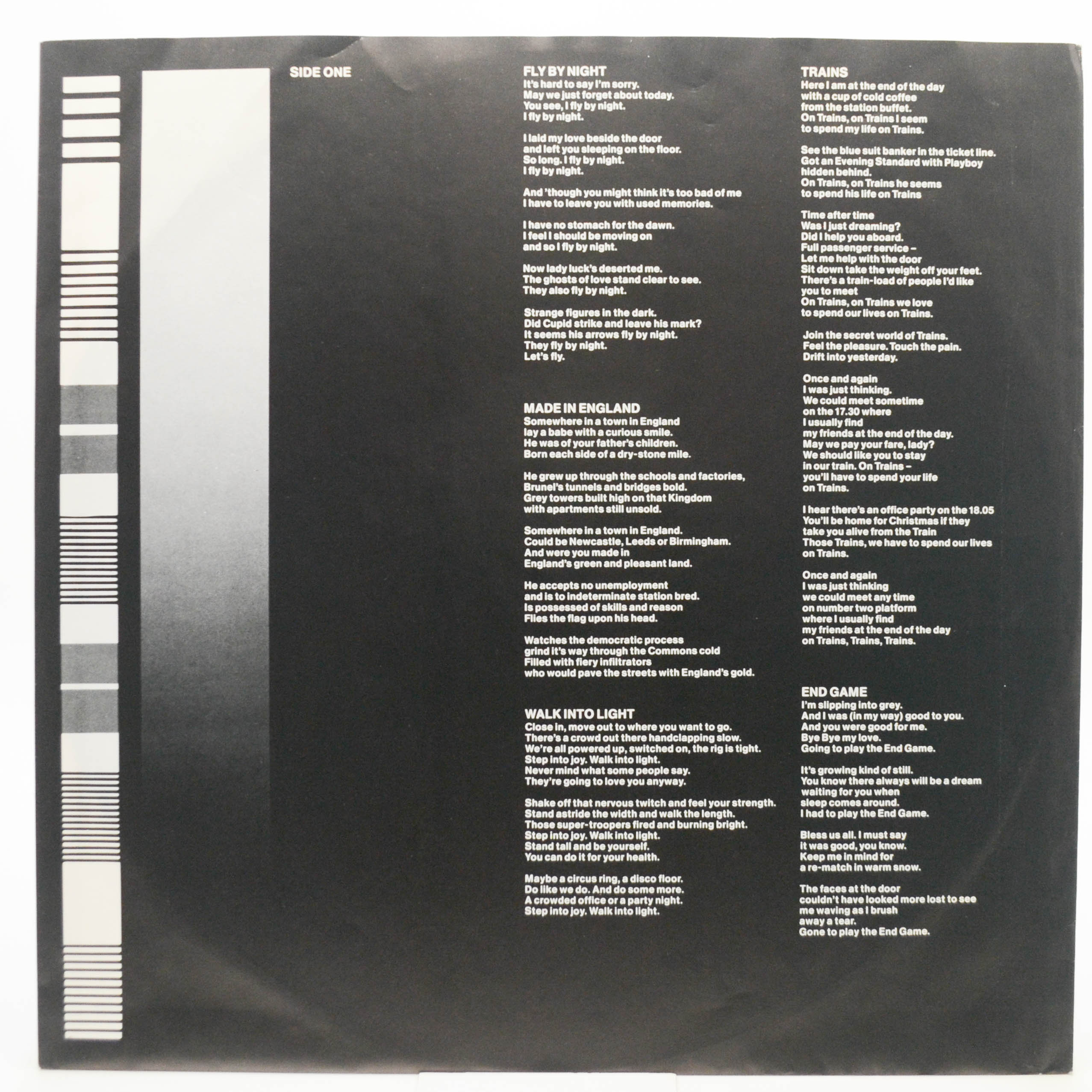 Ian Anderson — Walk Into Light, 1983