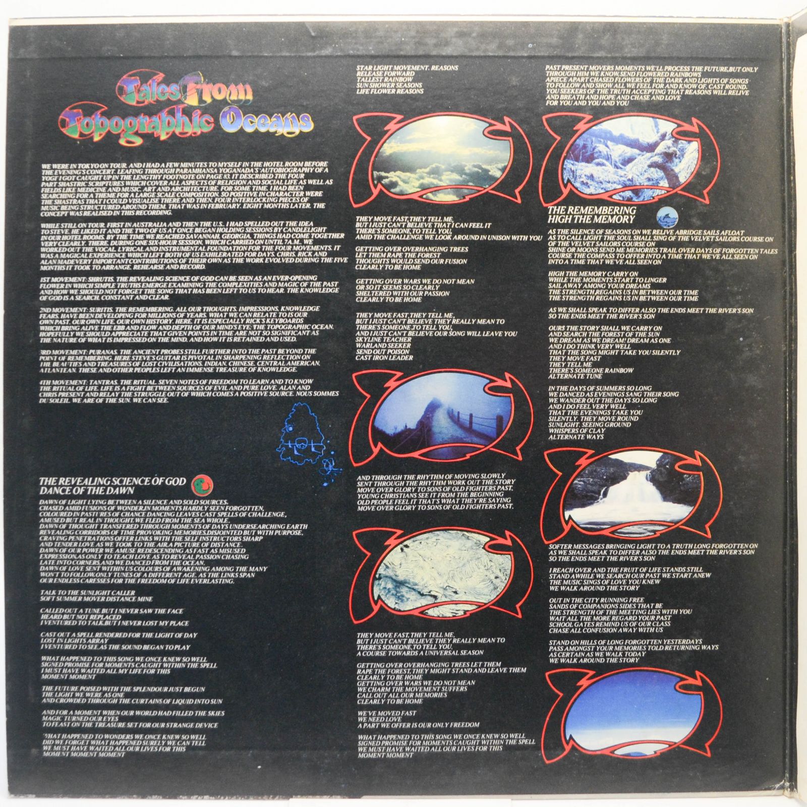 Yes — Tales From Topographic Oceans (2LP), 1973