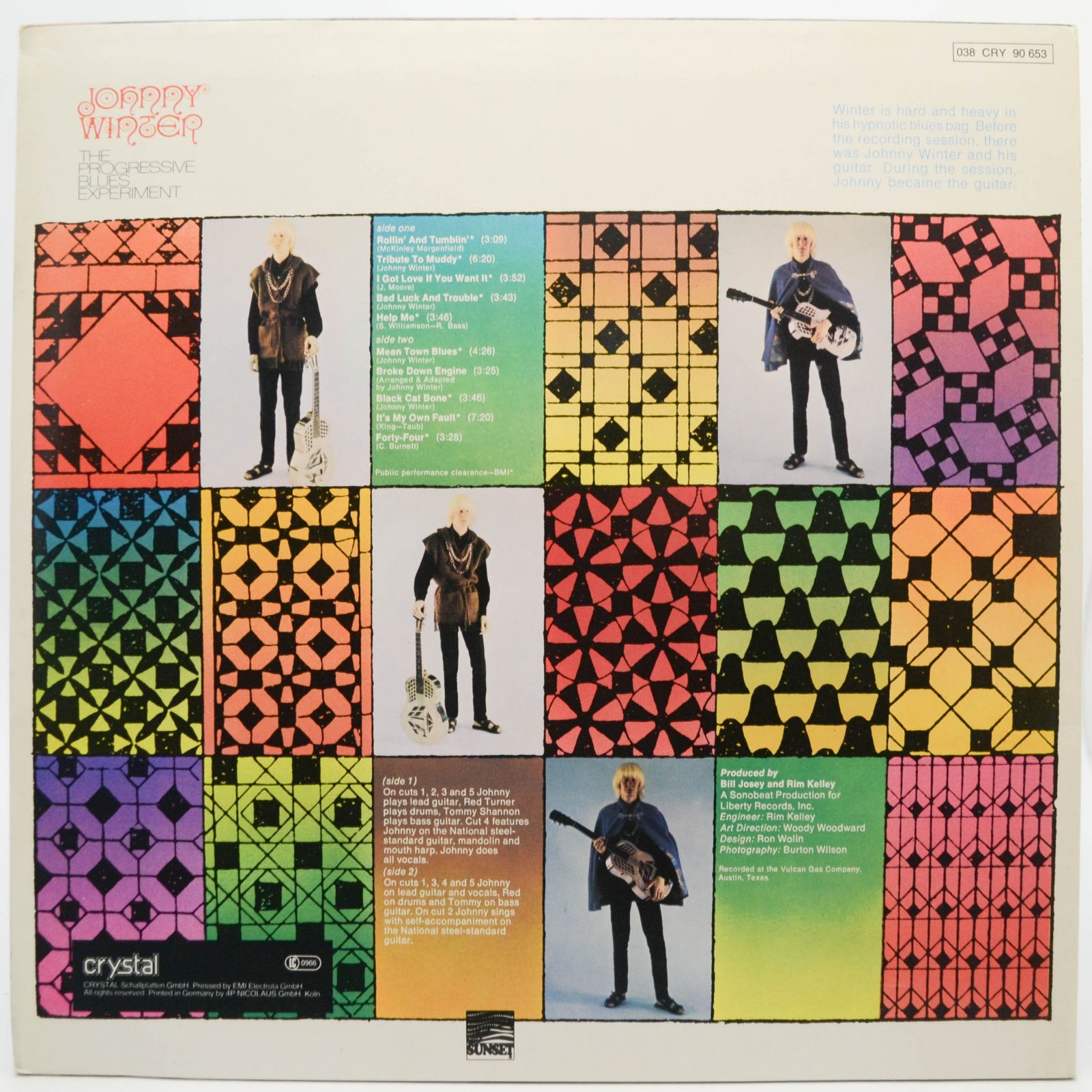 Johnny Winter — The Progressive Blues Experiment, 1968