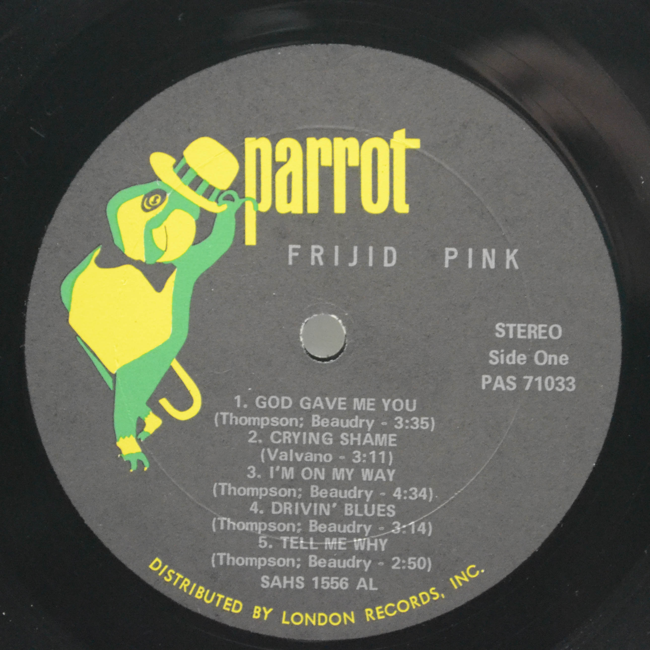 Frijid Pink — Frijid Pink (1-st, USA), 1970