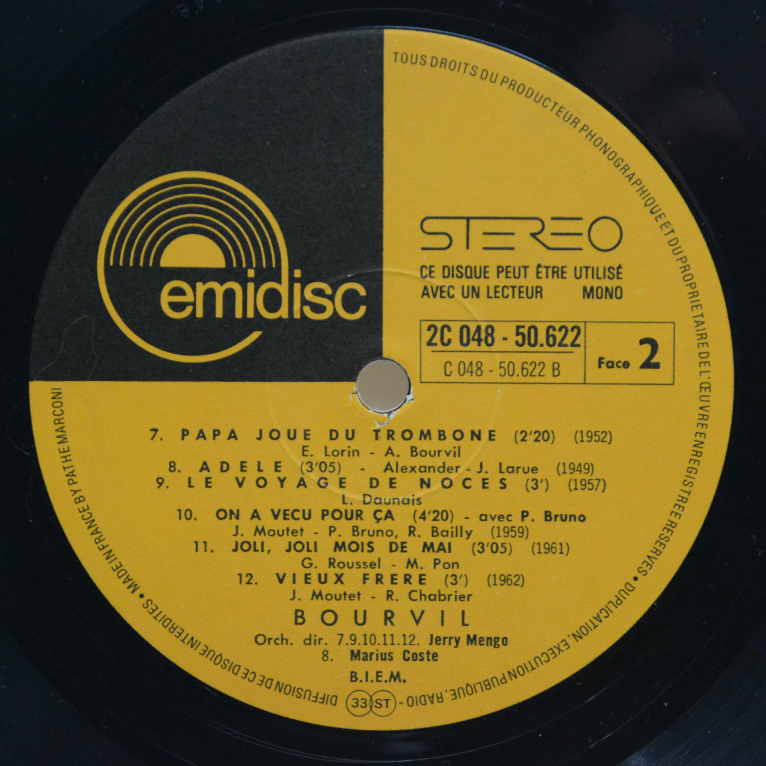 Bourvil — Bourvil (France), 1974