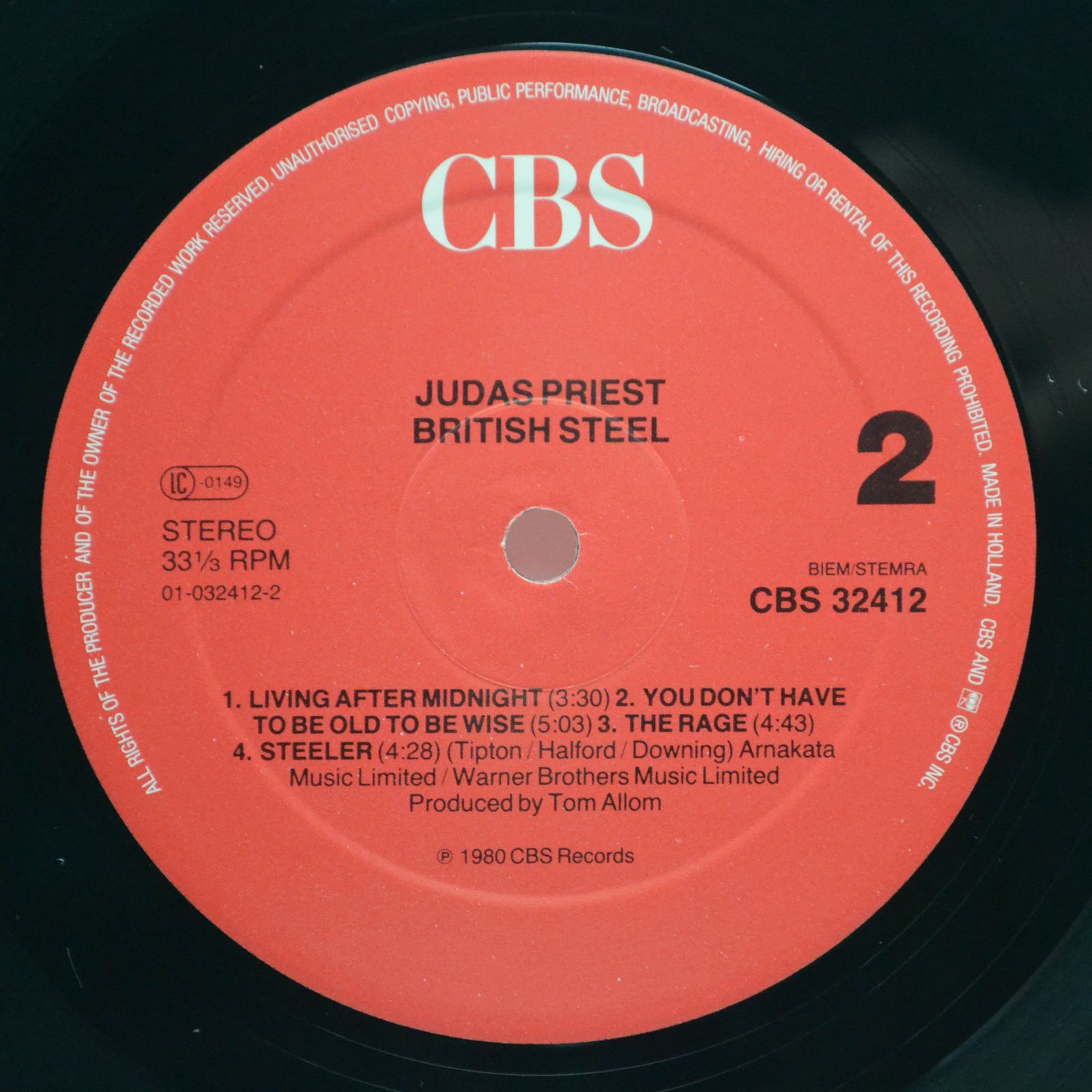 Judas Priest — British Steel, 1980