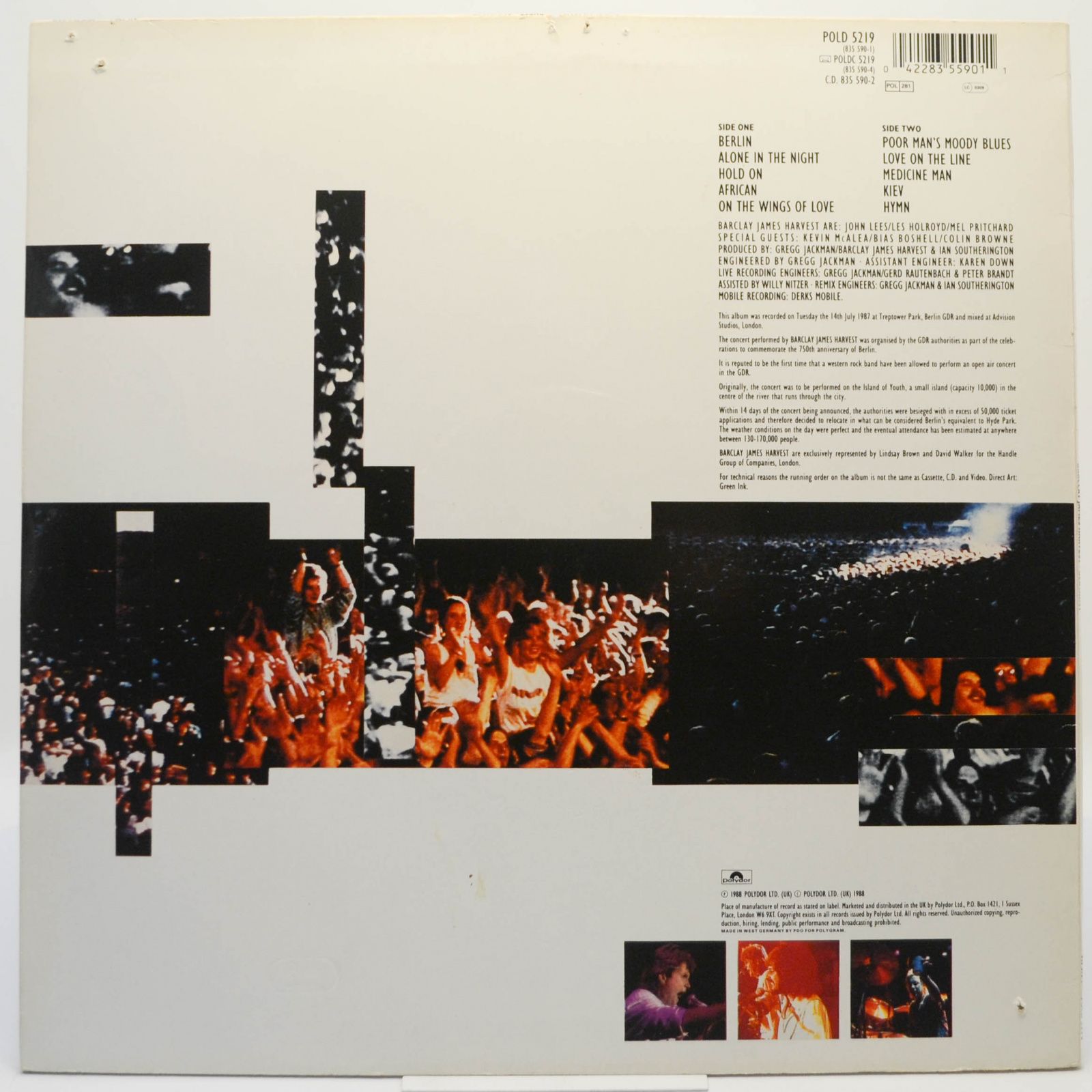 Barclay James Harvest — Glasnost, 1988