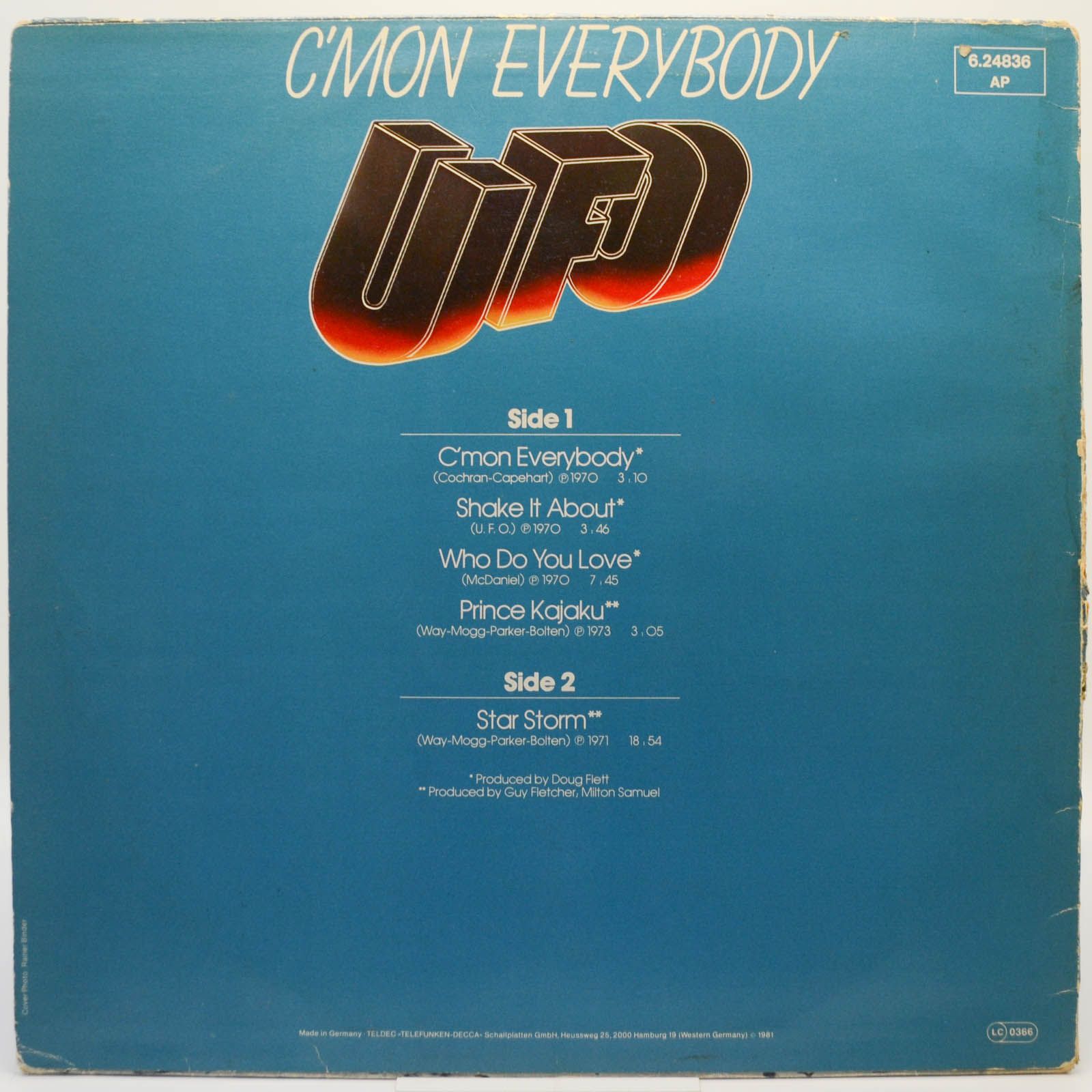 UFO — C'Mon Everybody, 1981