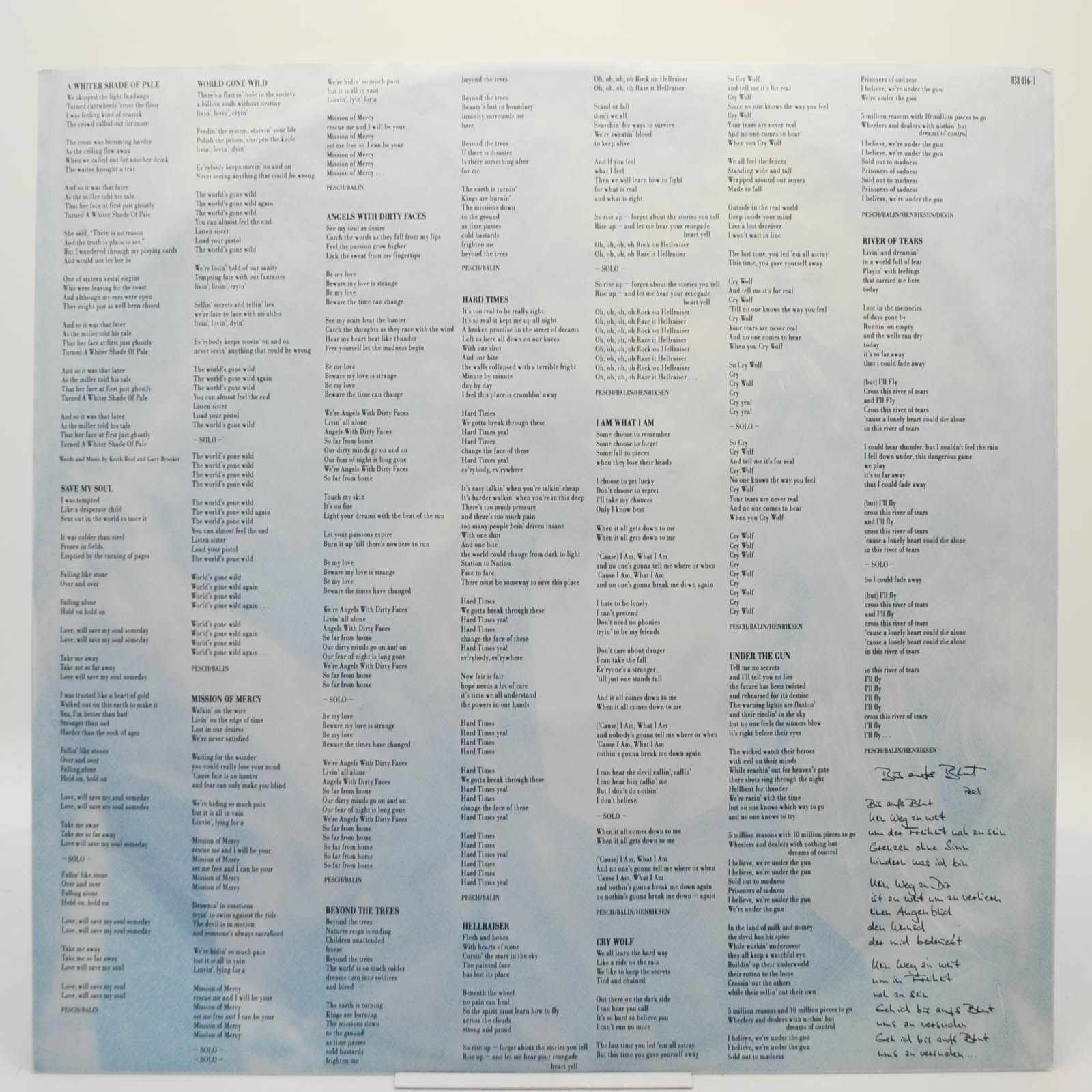 Doro — Force Majeure, 1989