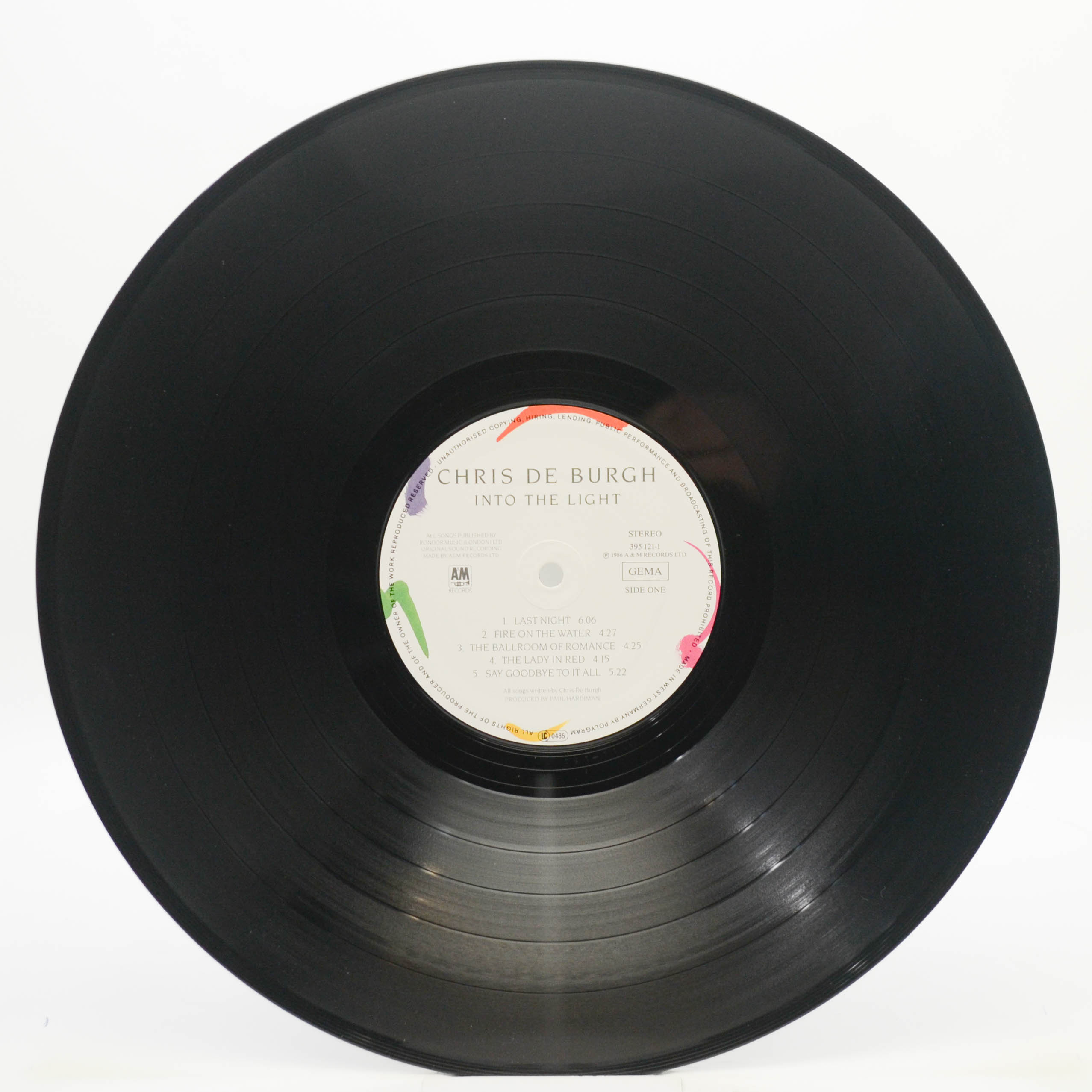 Chris de Burgh — Into The Light, 1986