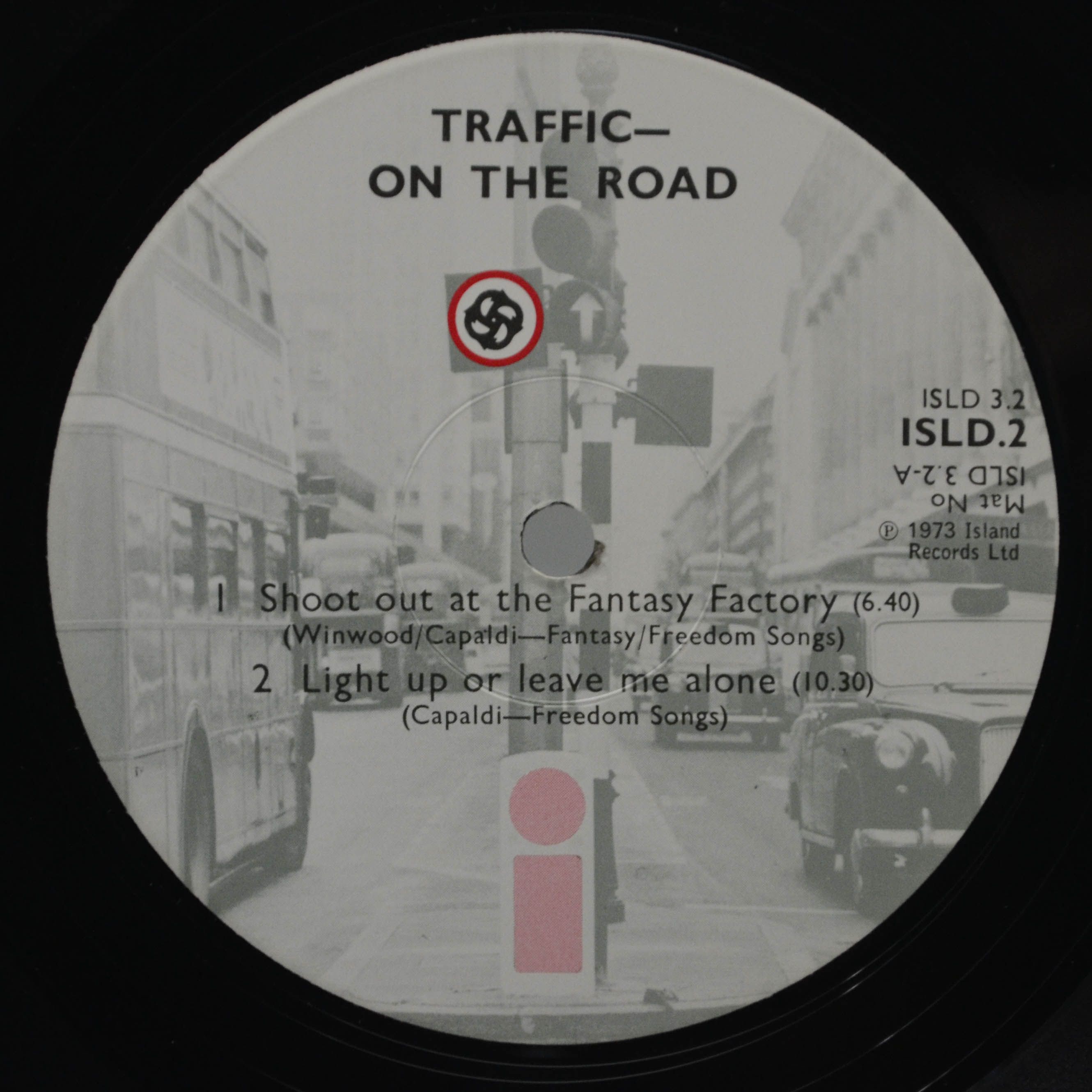 Traffic — On The Road (2LP, 1-st, UK), 1973