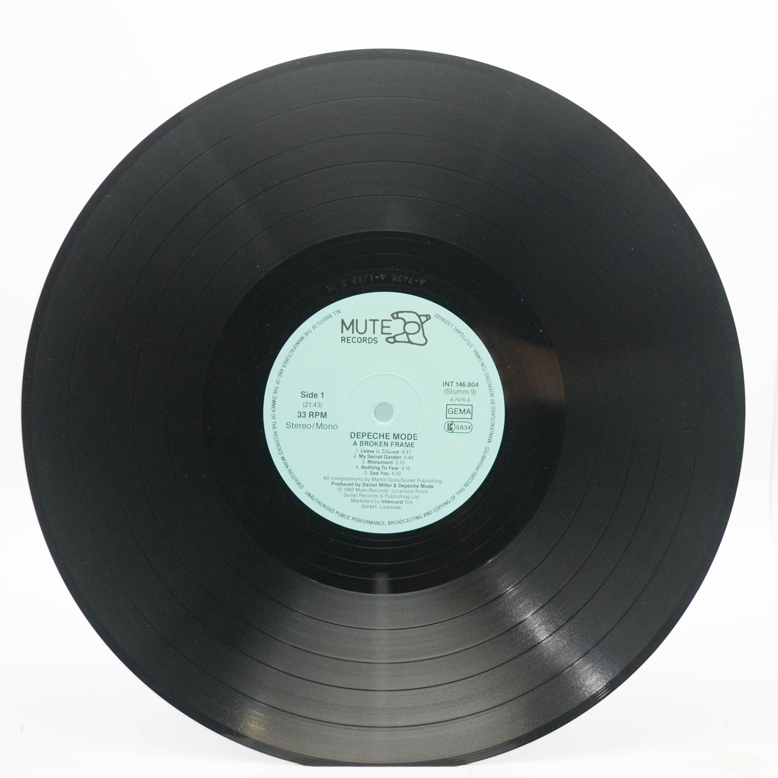 Depeche Mode — A Broken Frame, 1982