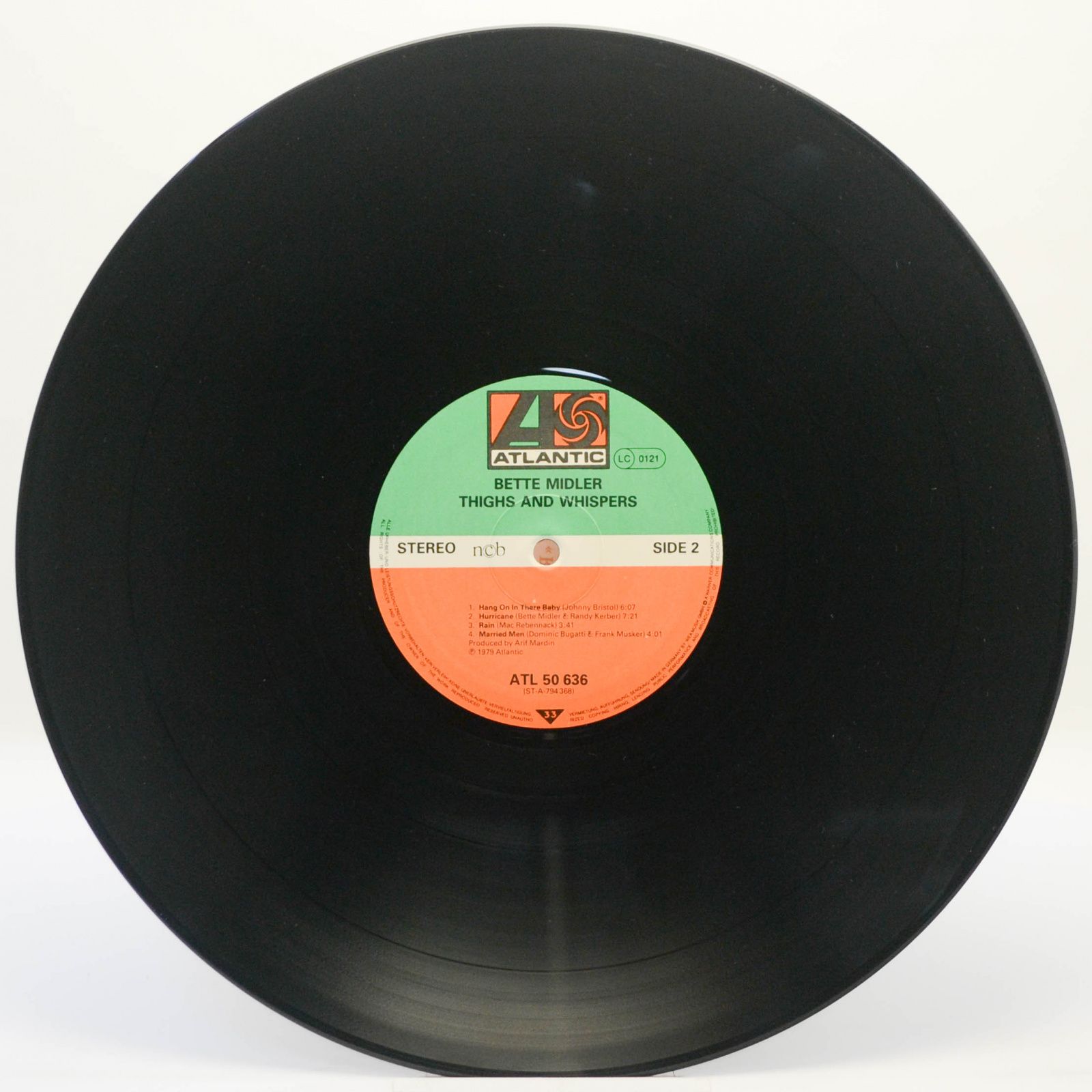 Bette Midler — Thighs And Whispers, 1979