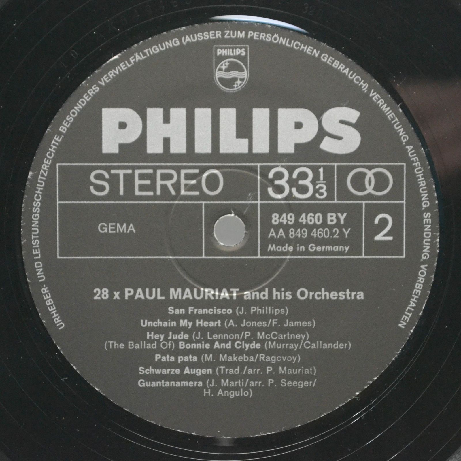 Paul Mauriat — 28 x Paul Mauriat (2LP), 1969