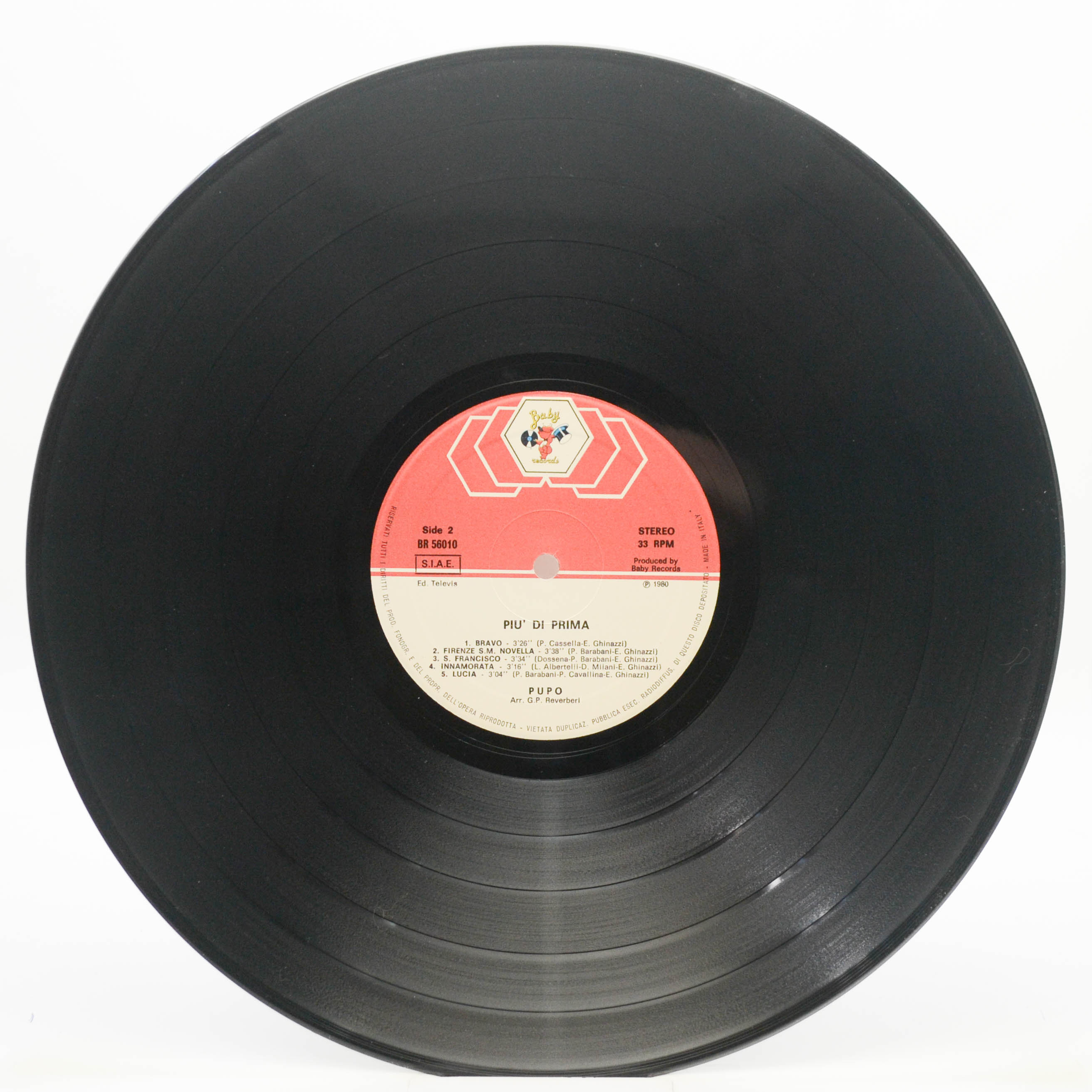 Pupo — Più Di Prima (1-st, Italy), 1980