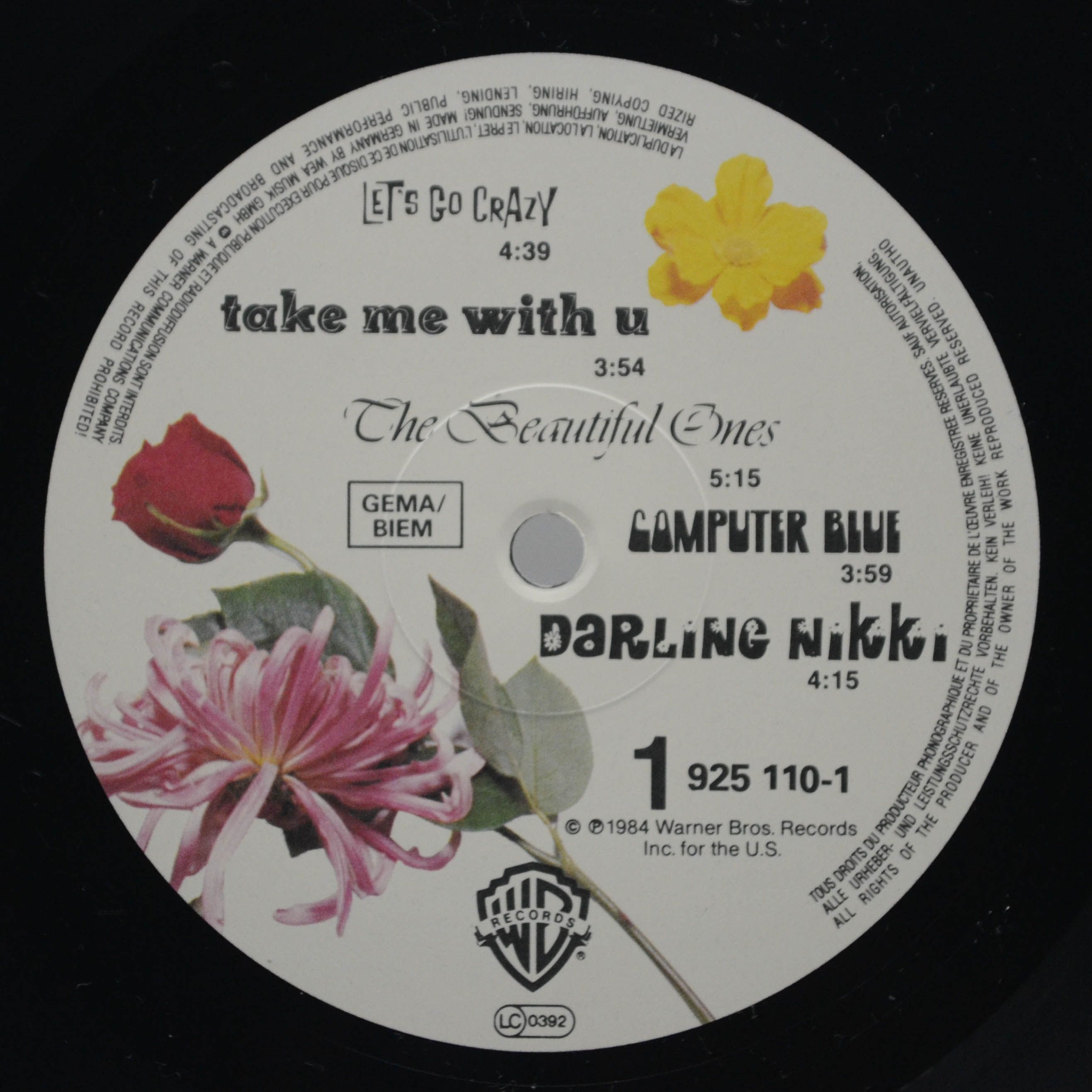 Prince And The Revolution — Purple Rain, 1984