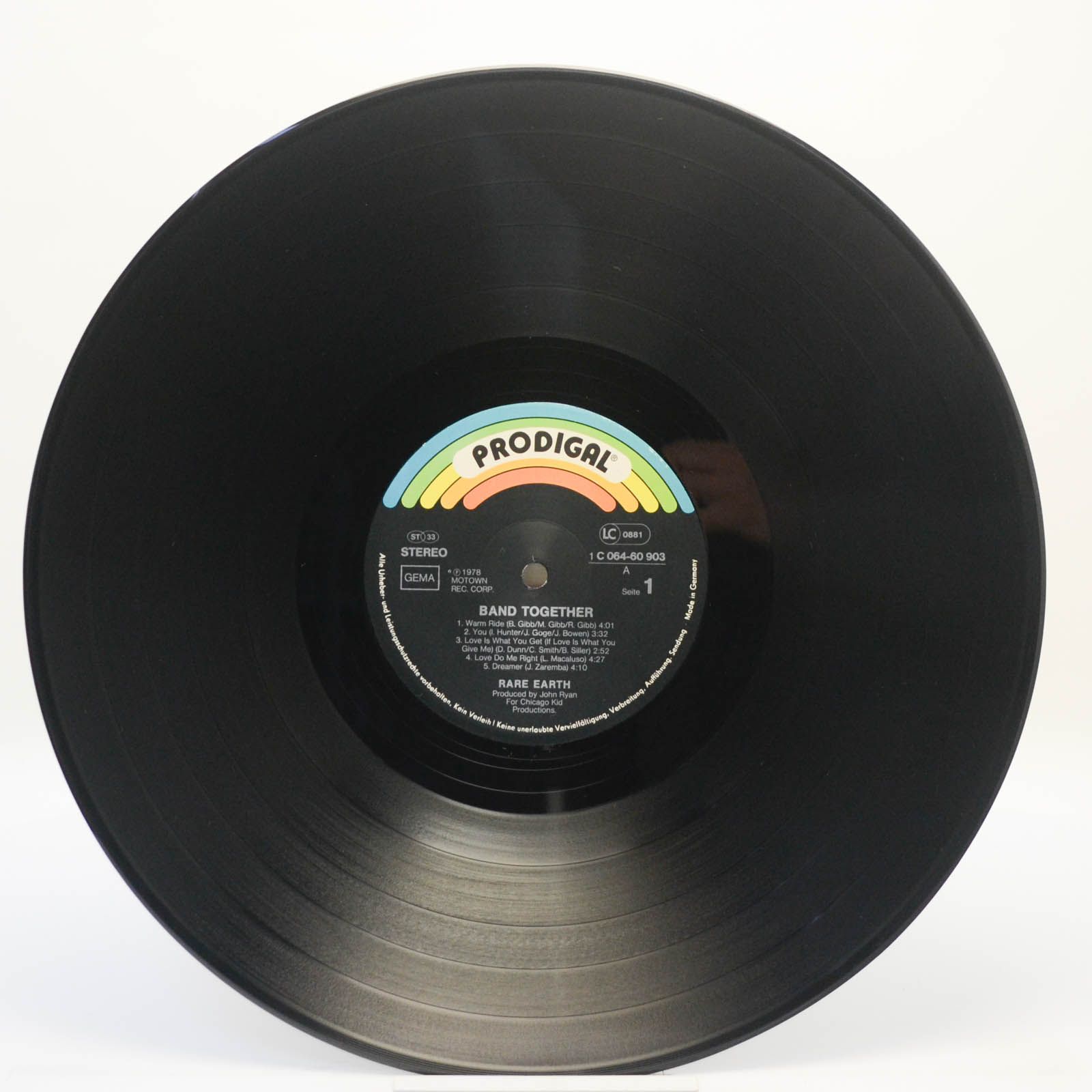 Rare Earth — Band Together, 1978