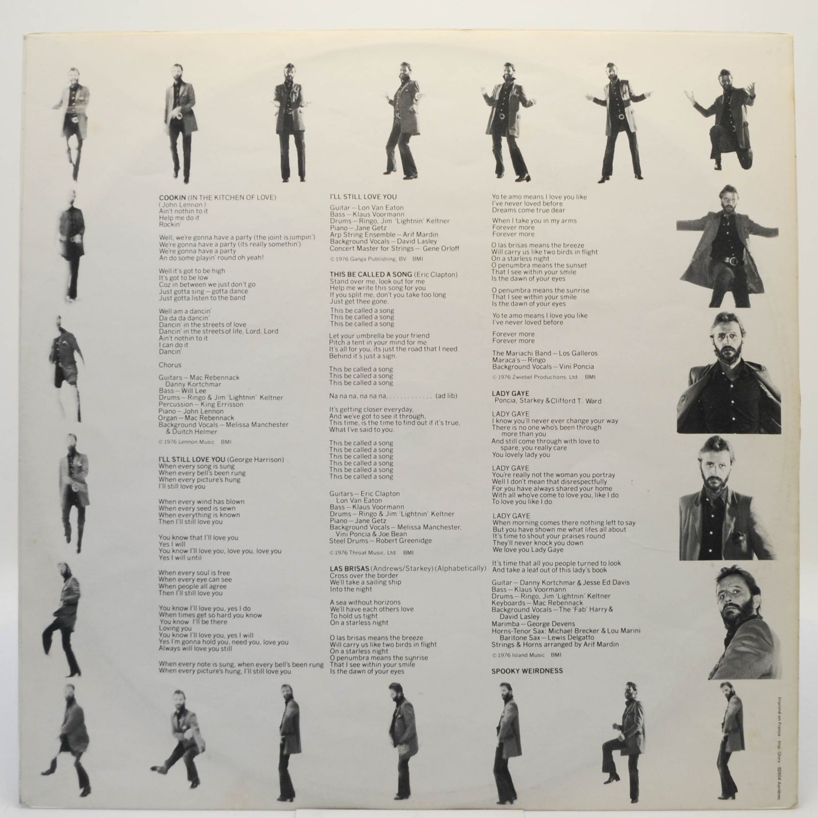 Ringo Starr — Ringo's Rotogravure, 1976