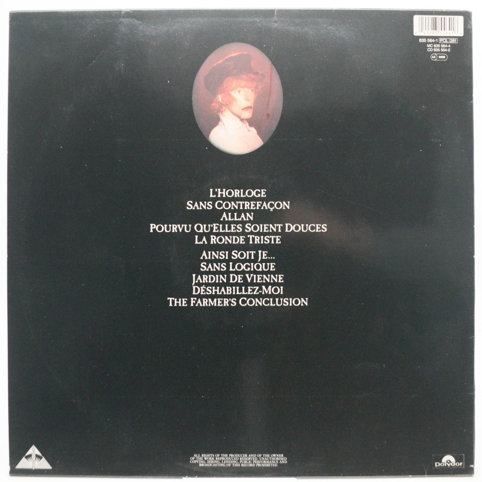 Mylene Farmer — Ainsi Soit Je..., 1988