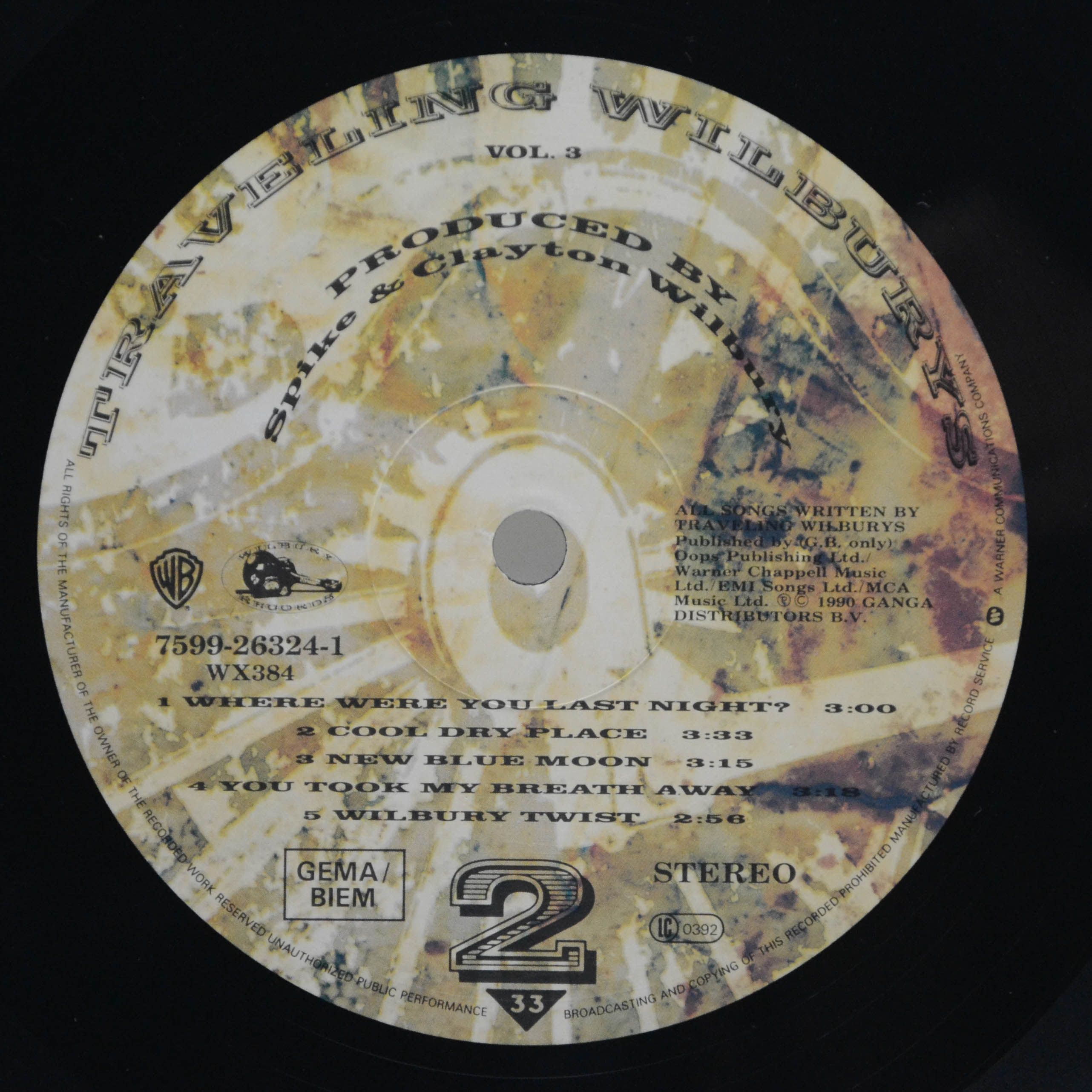 Traveling Wilburys — Vol. 3, 1990