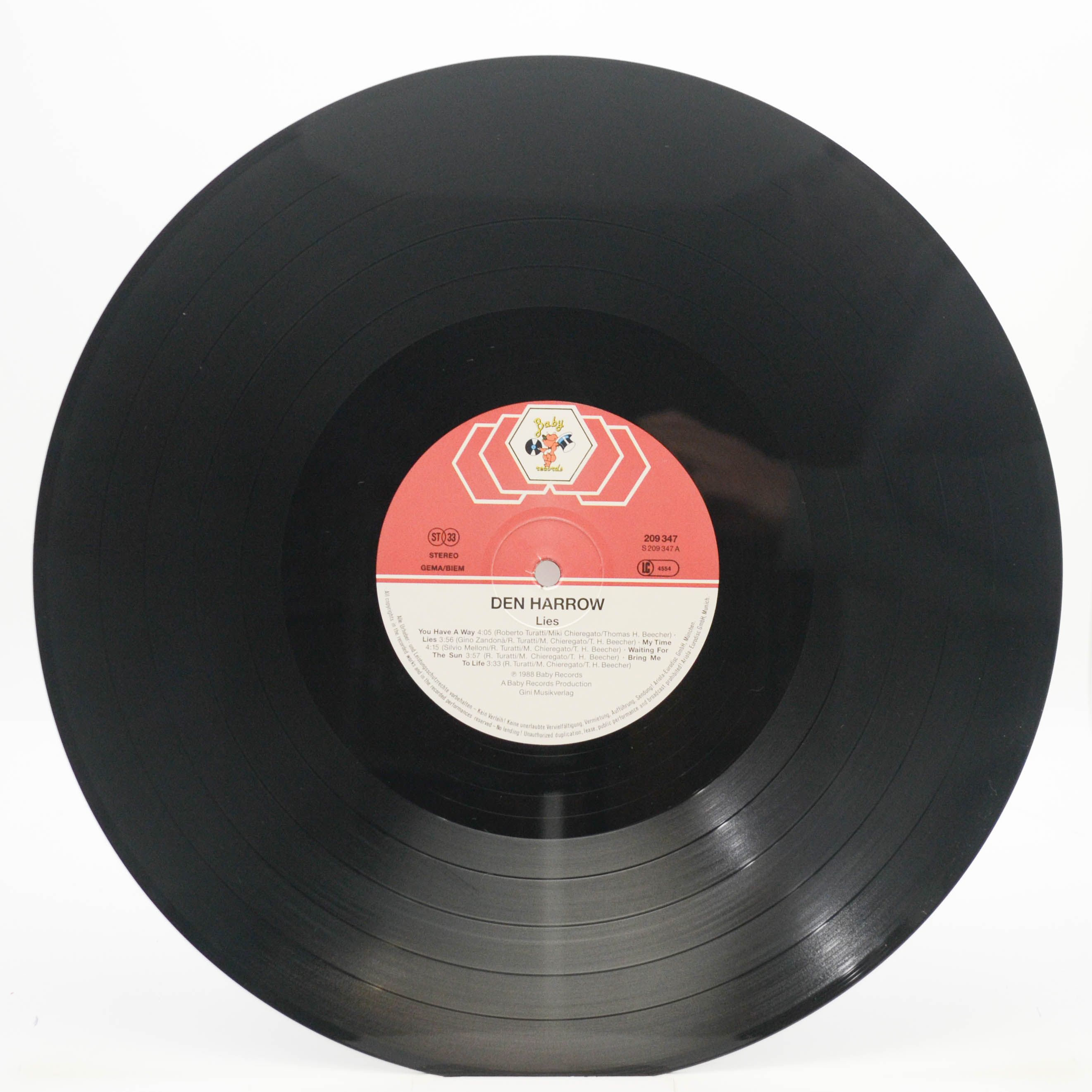 Den Harrow — Lies, 1988