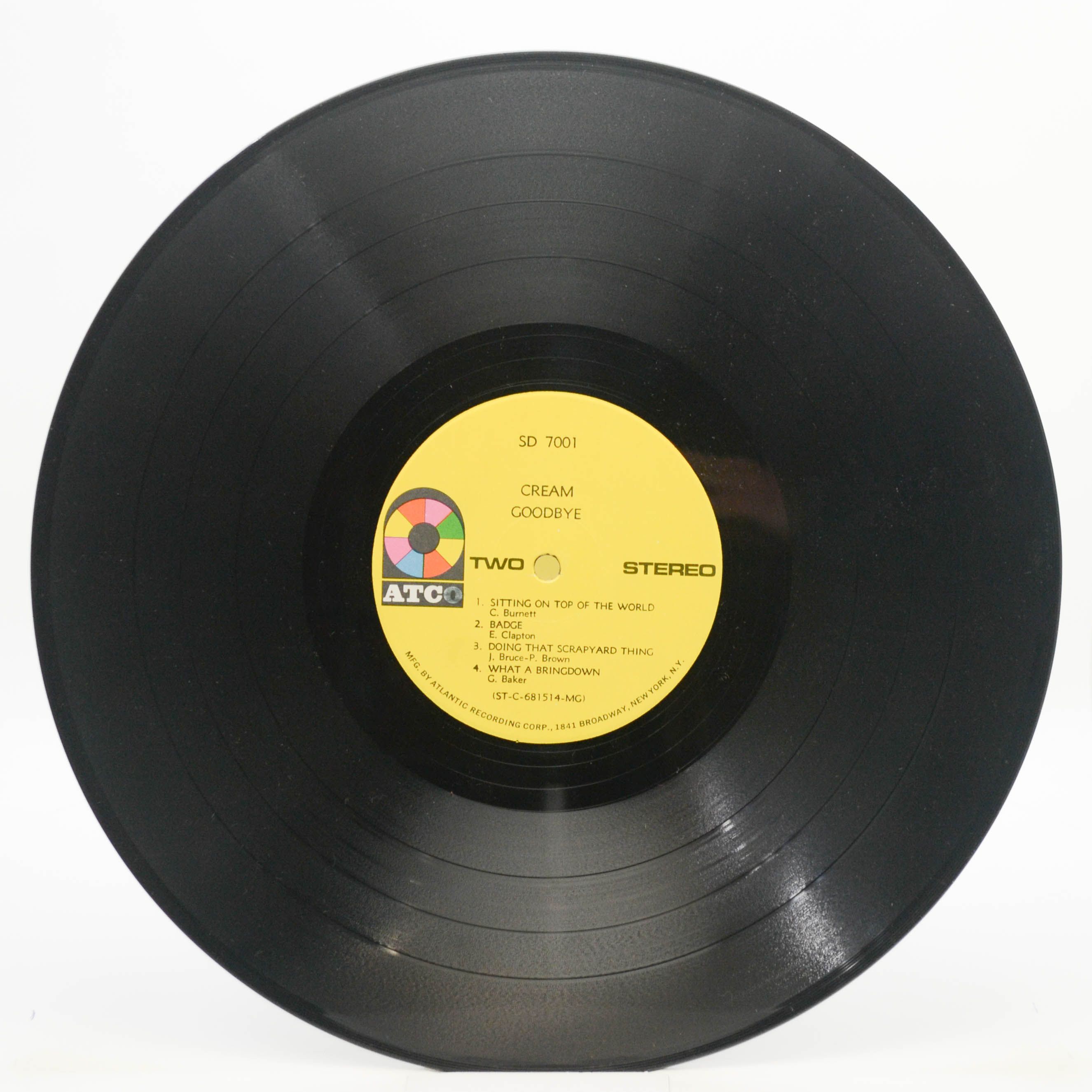 Cream — Goodbye (USA), 1969