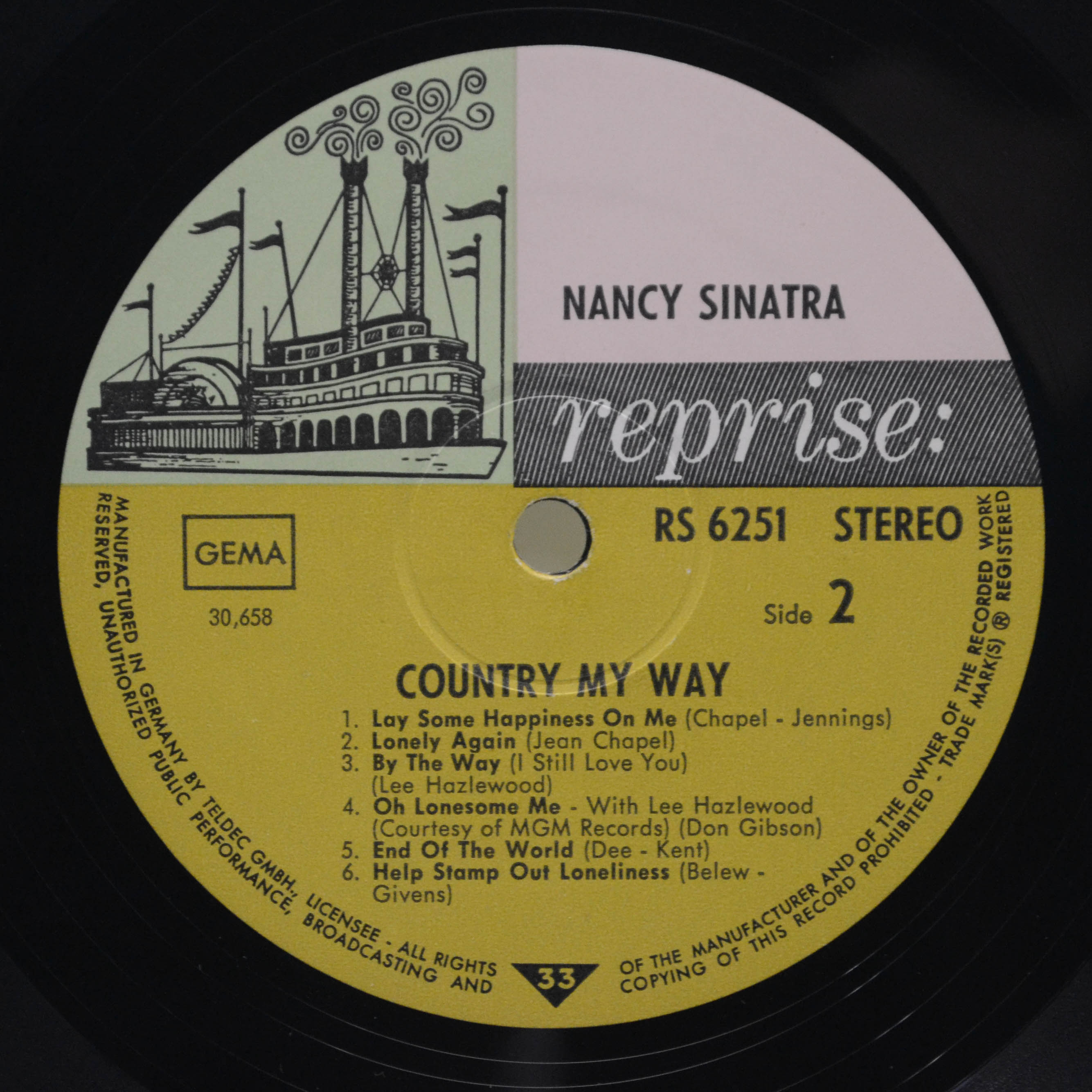 Nancy Sinatra — Country, My Way, 1967
