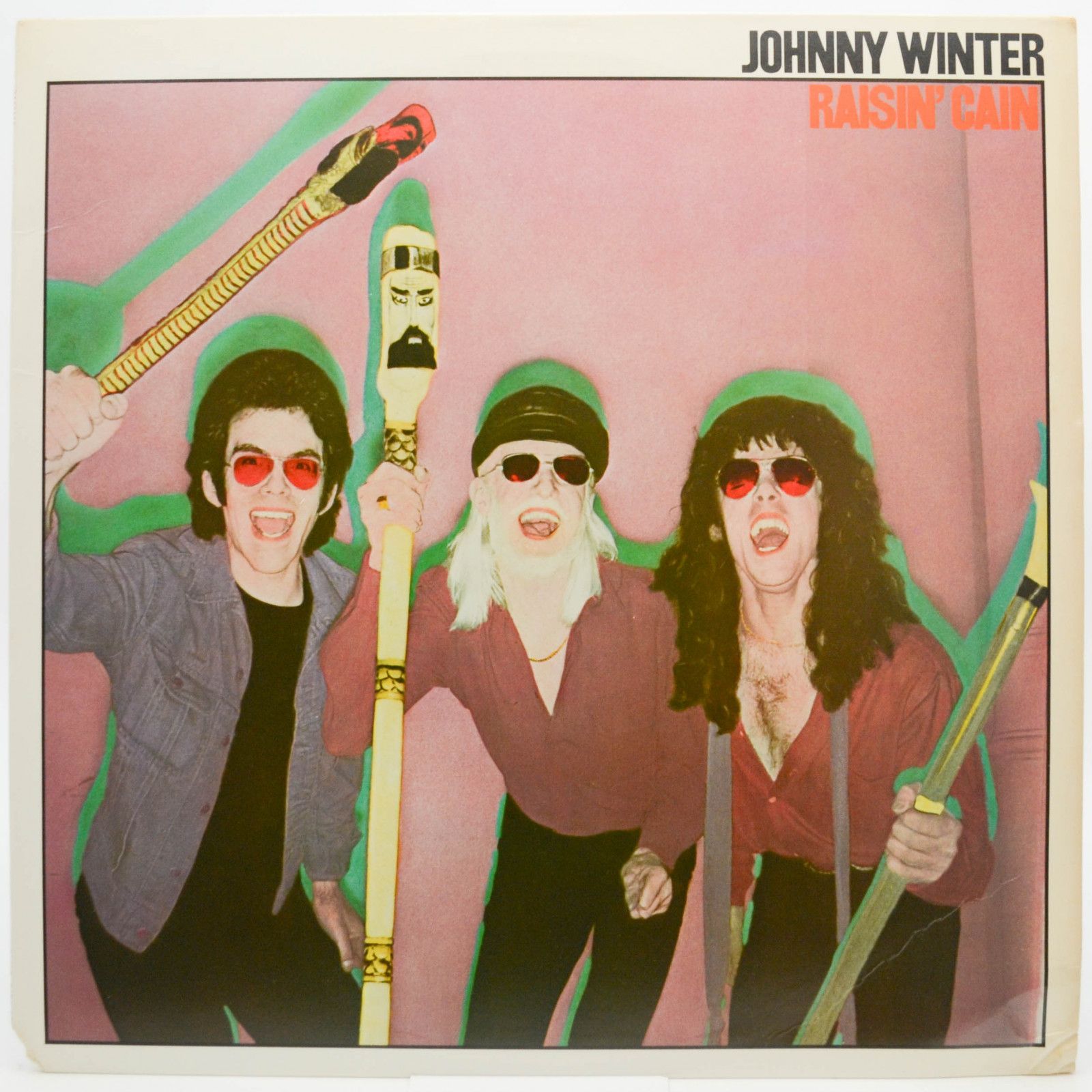 Johnny Winter — Raisin' Cain (1-st, USA), 1980