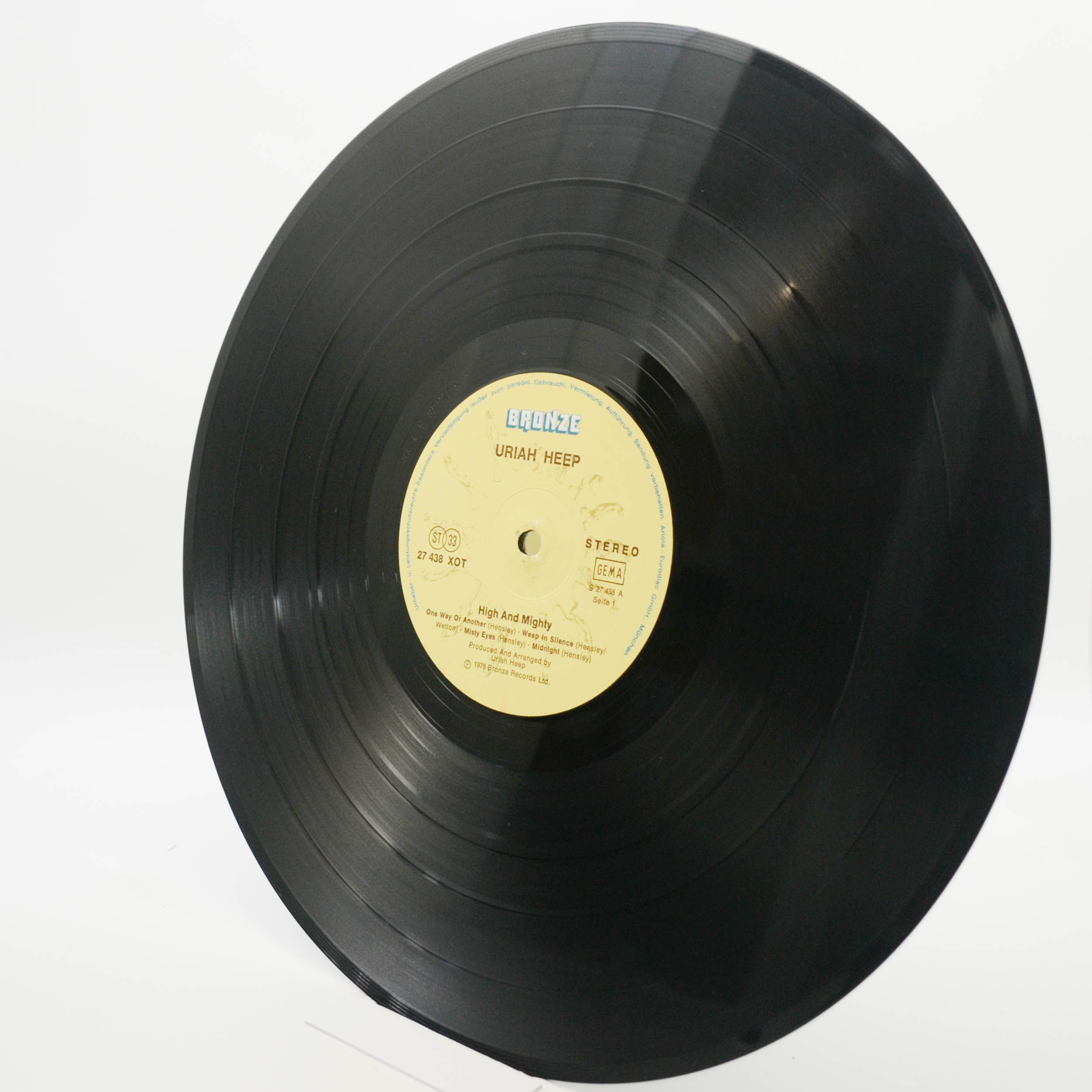 Uriah Heep — High And Mighty, 1976