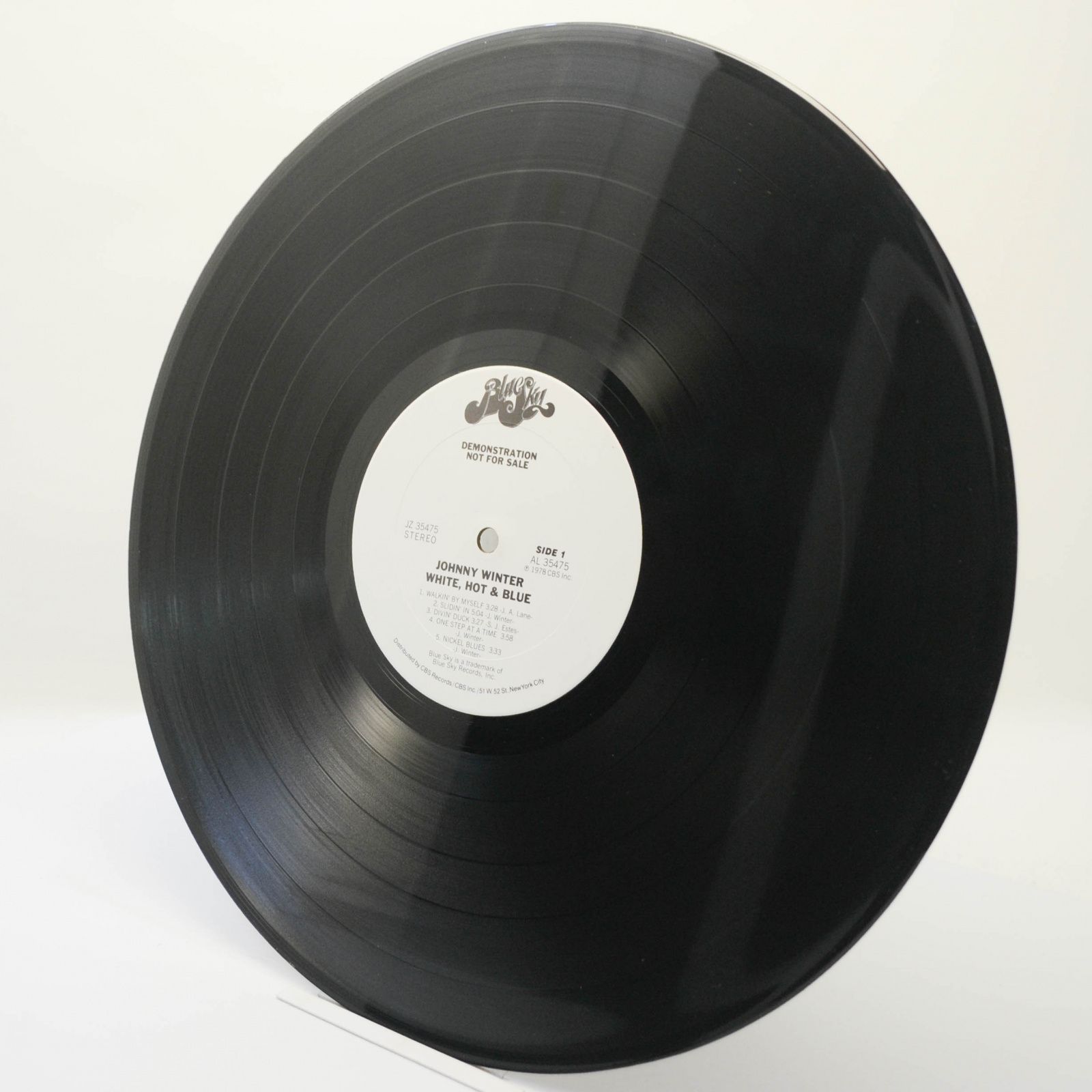 Johnny Winter — White, Hot & Blue, 1978