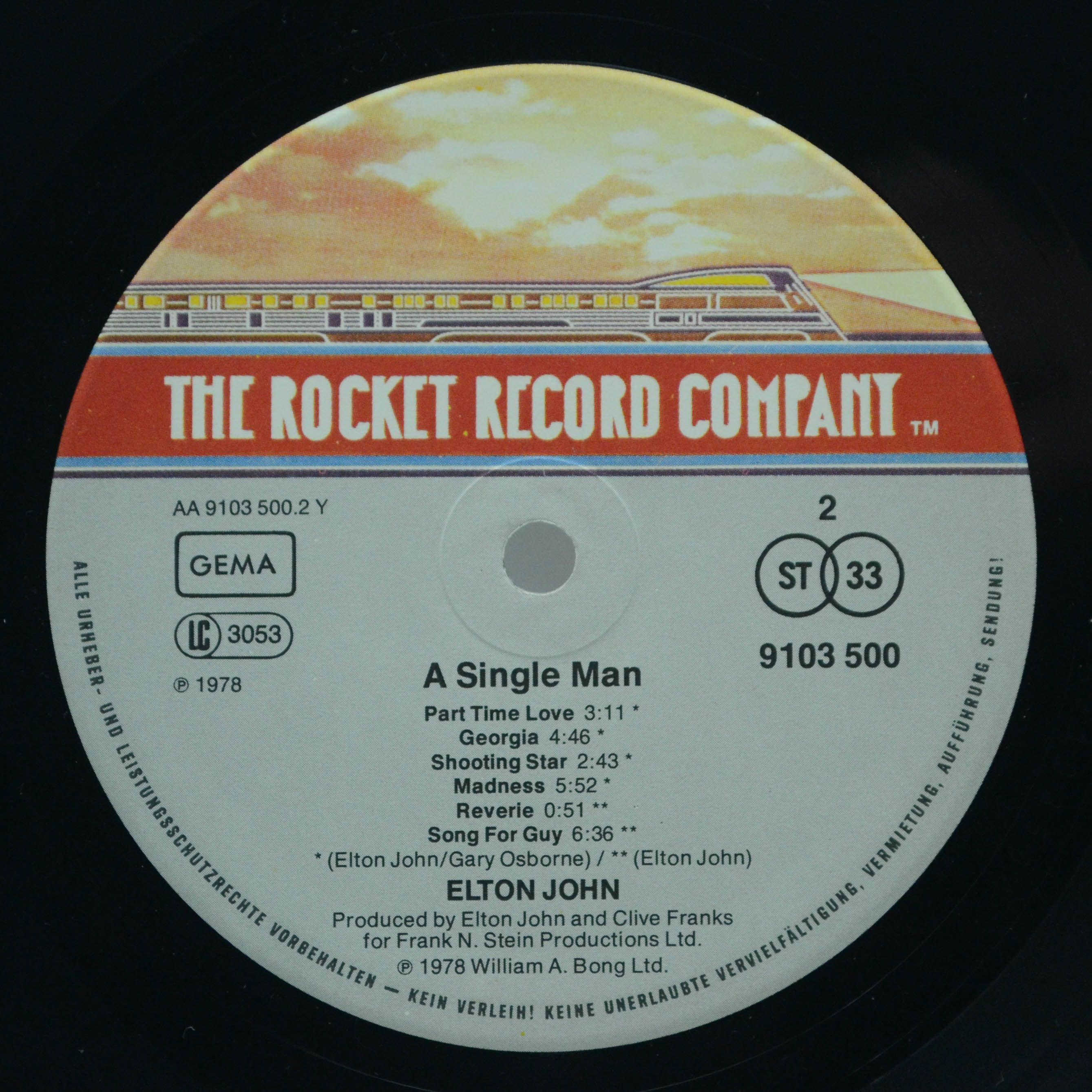 Elton John — A Single Man, 1978