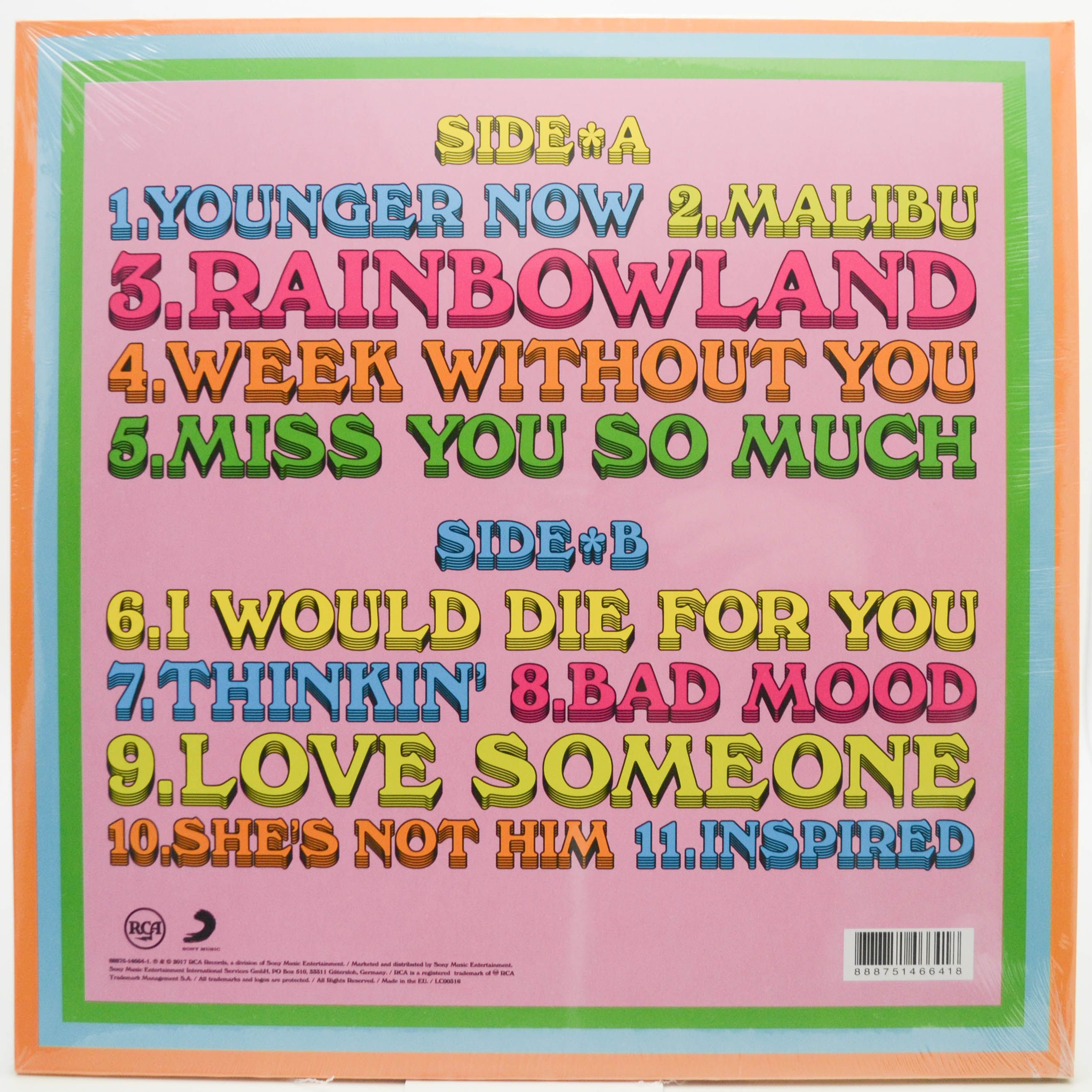 Miley Cyrus — Younger Now, 2017