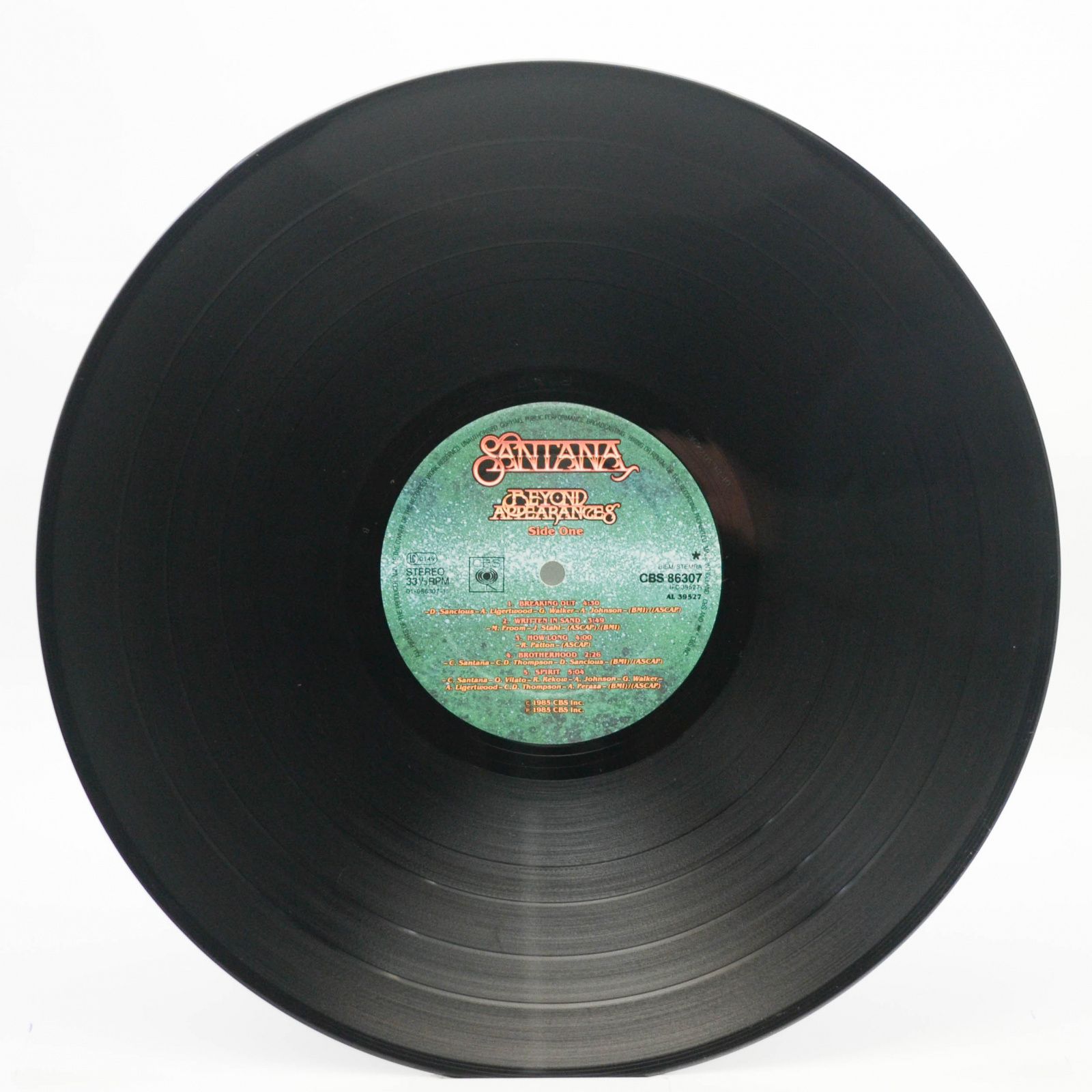 Santana — Beyond Appearances, 1985