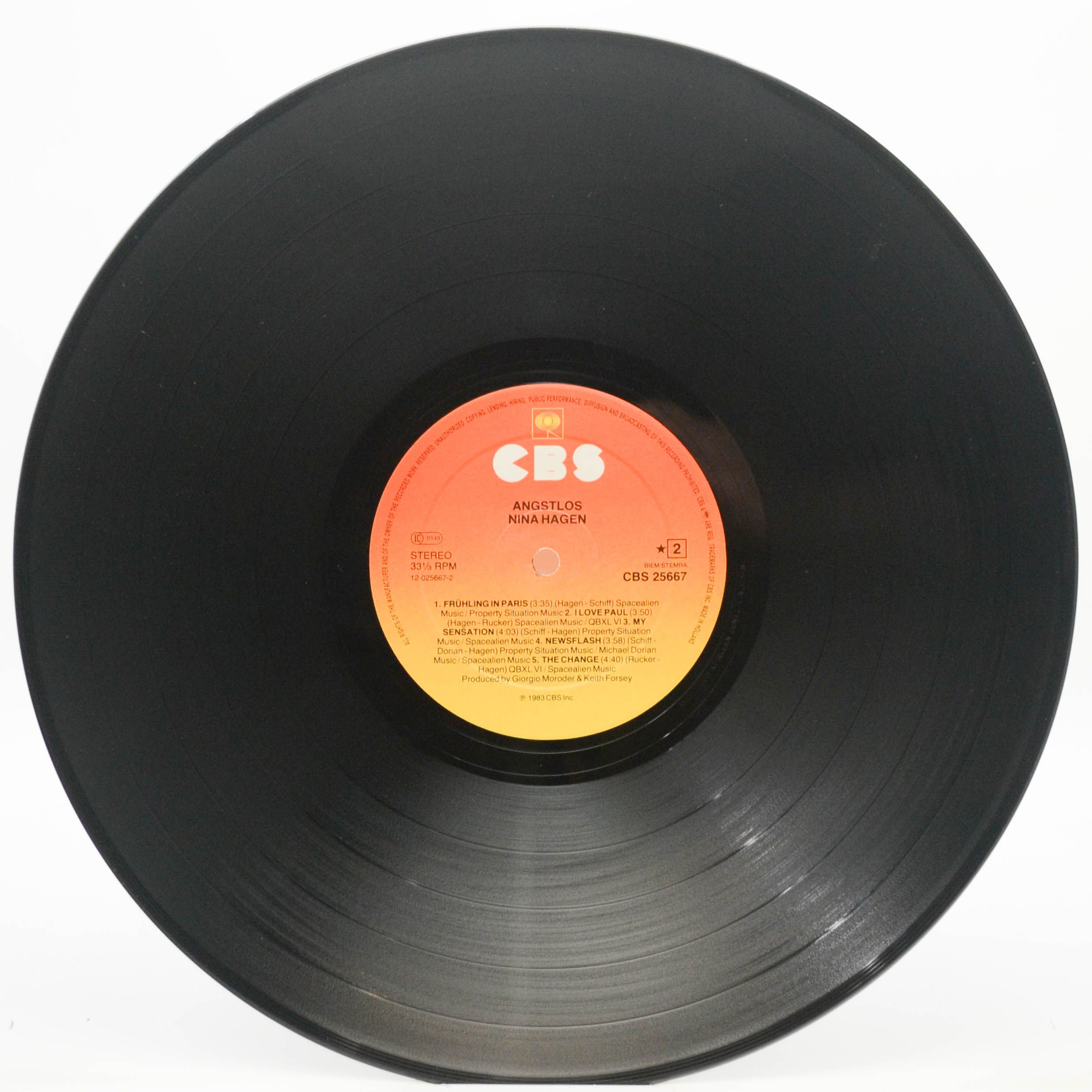 Nina Hagen — Angstlos, 1983