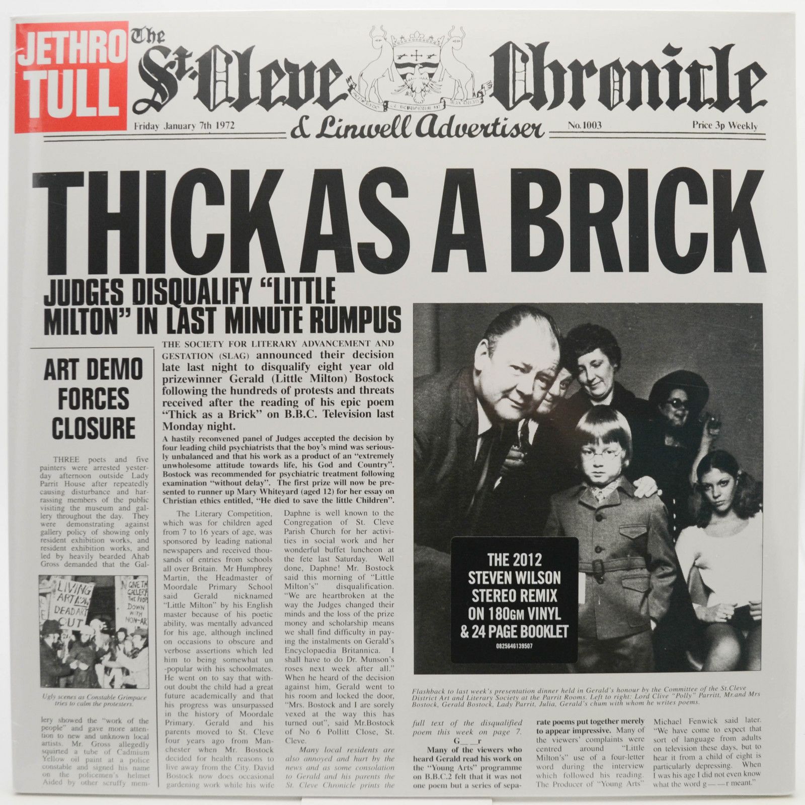 Jethro Tull — Thick As A Brick, 1972