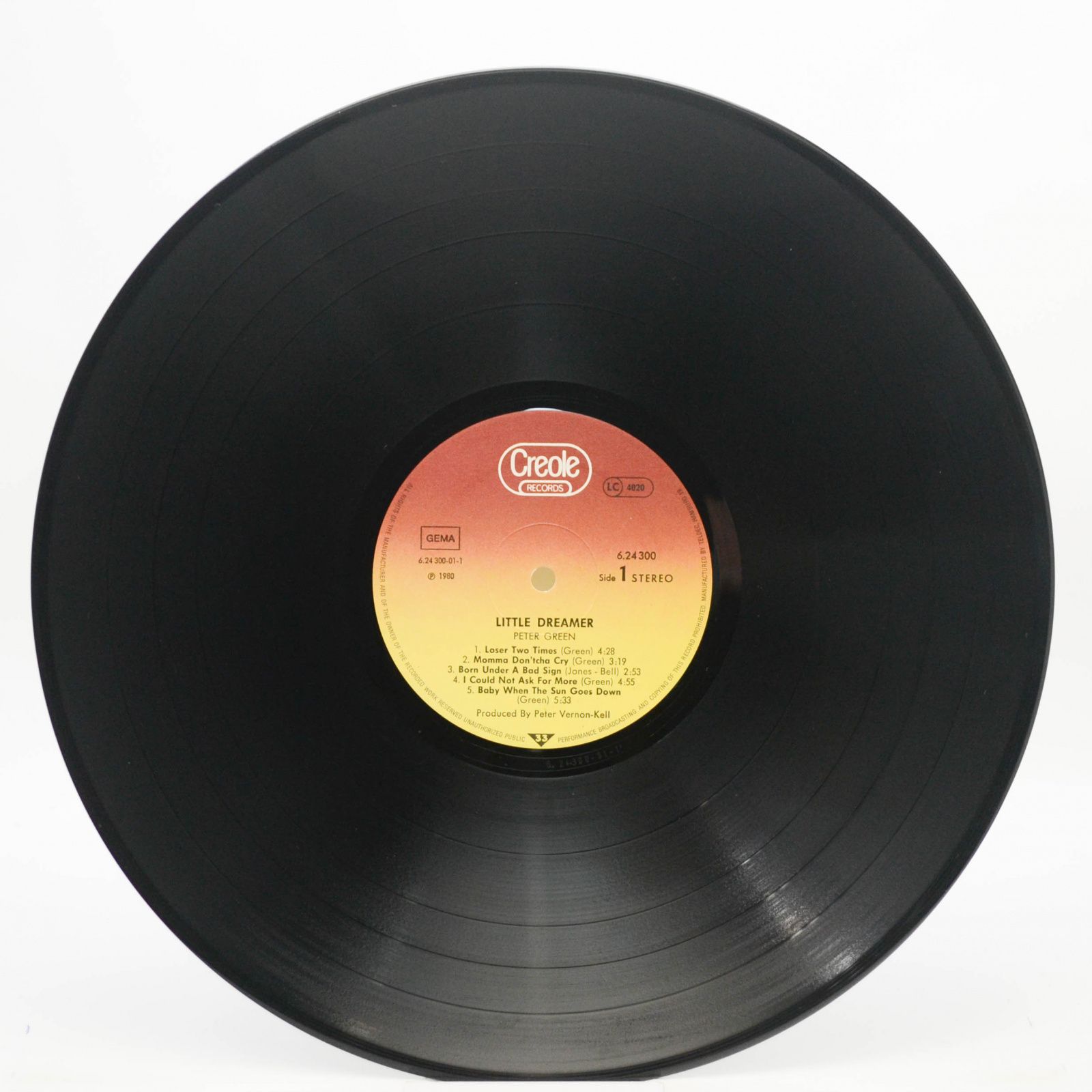 Peter Green — Little Dreamer, 1980