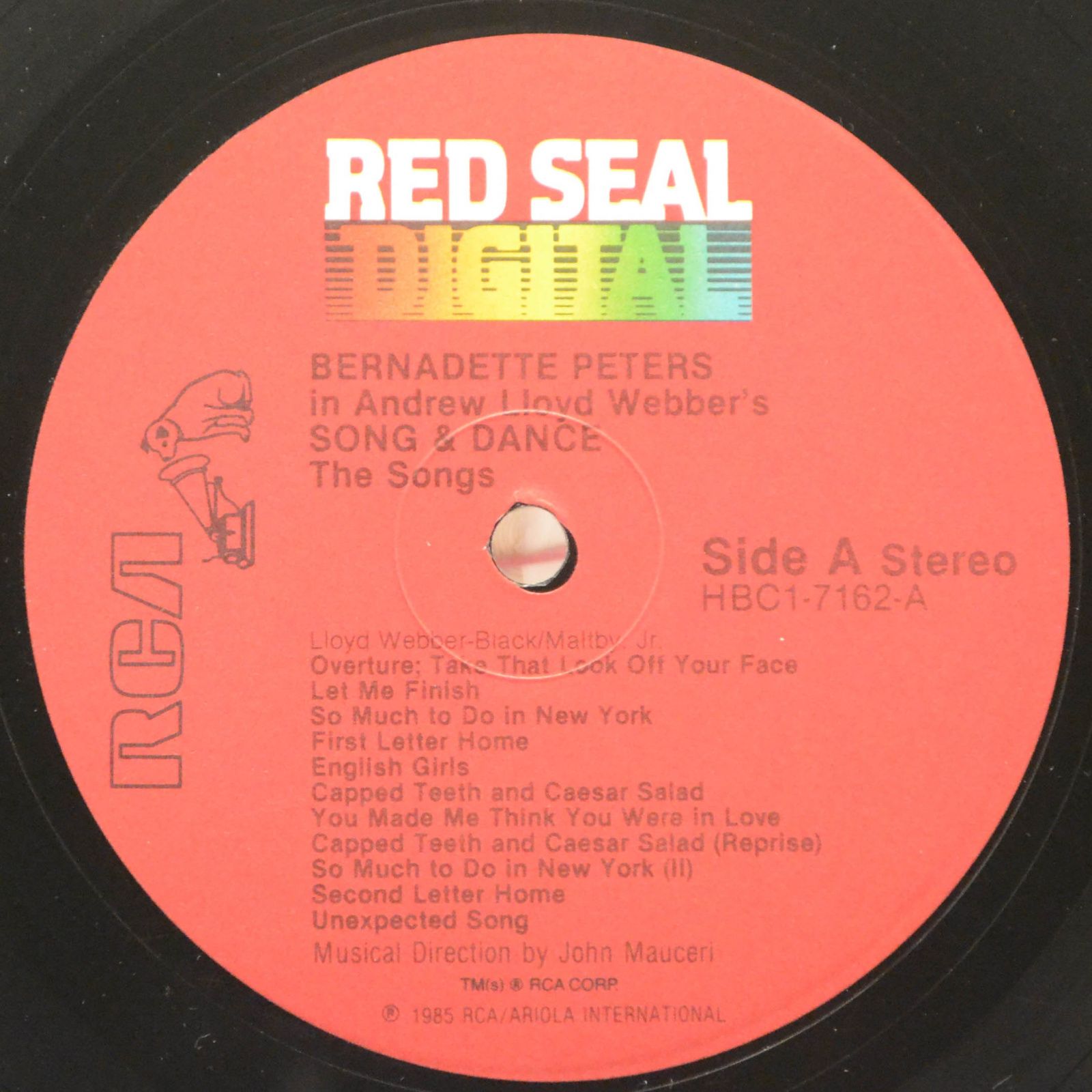 Bernadette Peters — Song & Dance, 1985