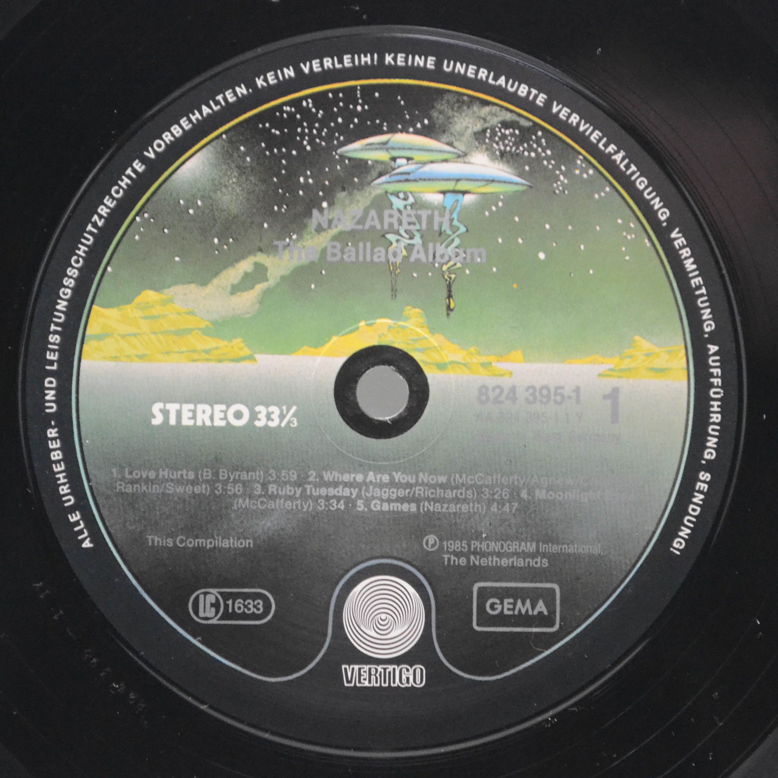 Nazareth — The Ballad Album, 1985