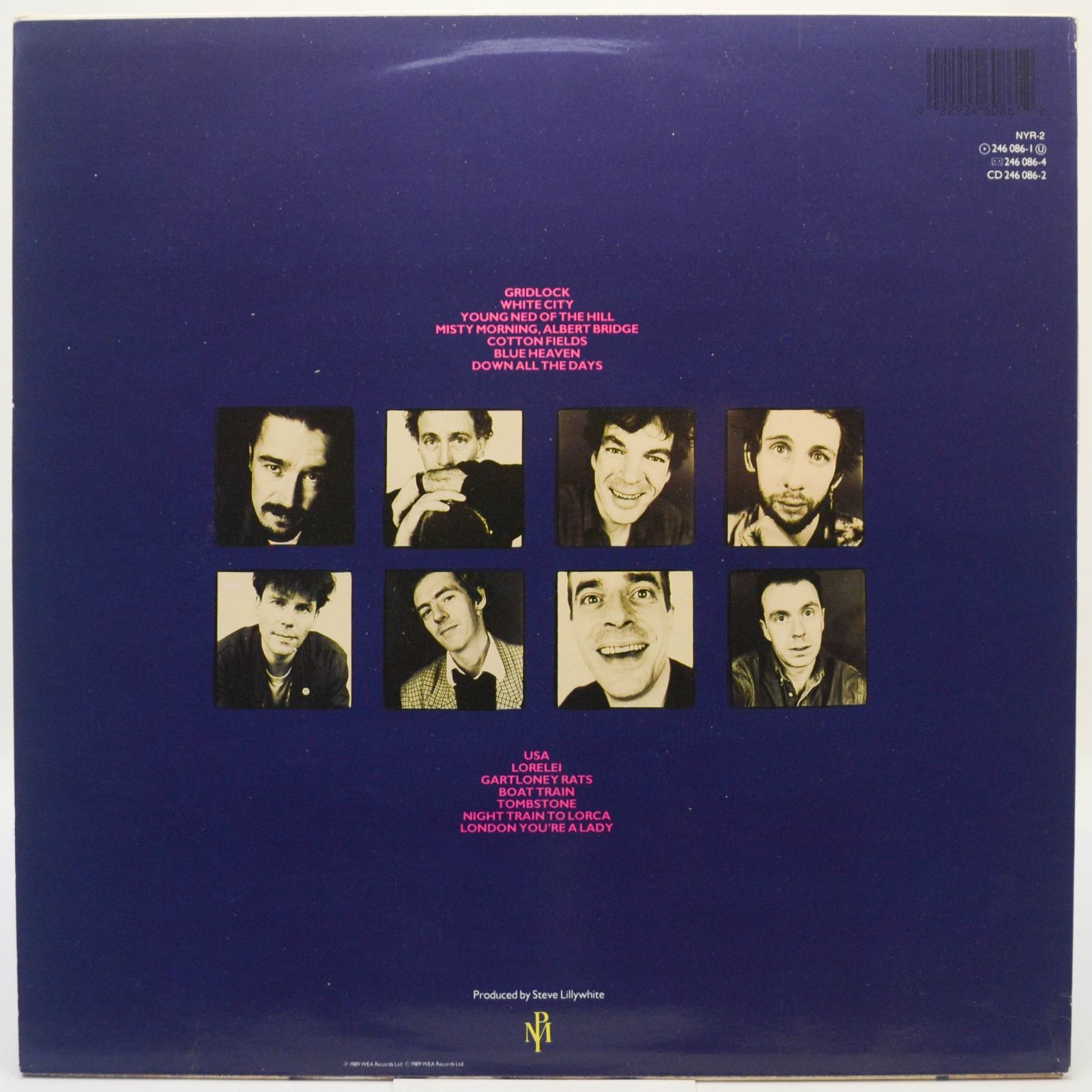 Pogues — Peace And Love, 1989