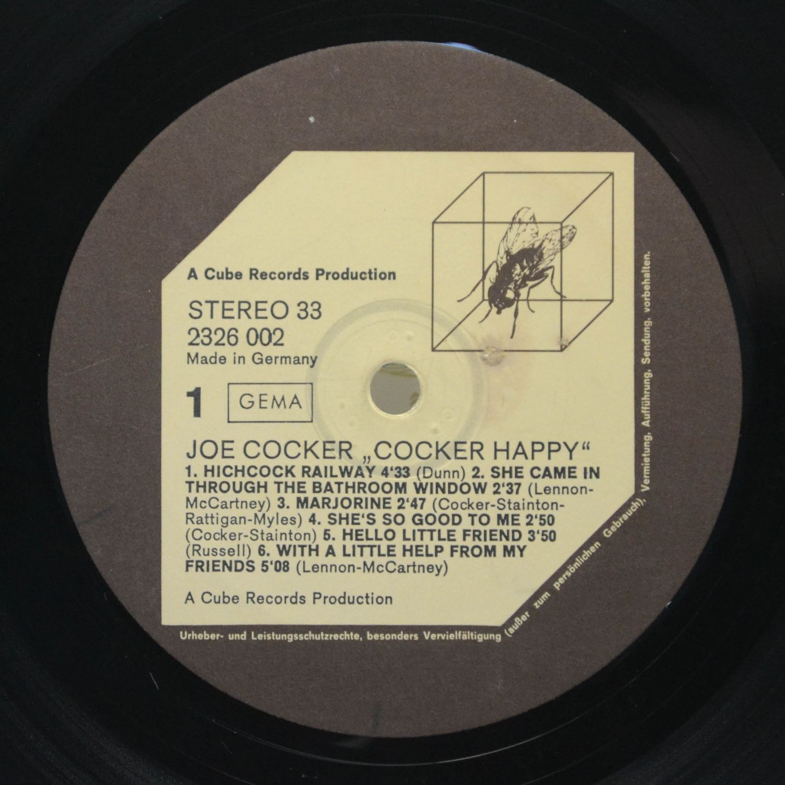 Joe Cocker — Cocker Happy, 1971