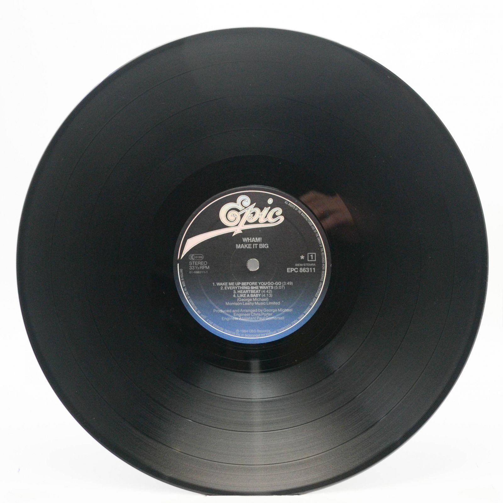 Wham! — Make It Big (poster), 1984