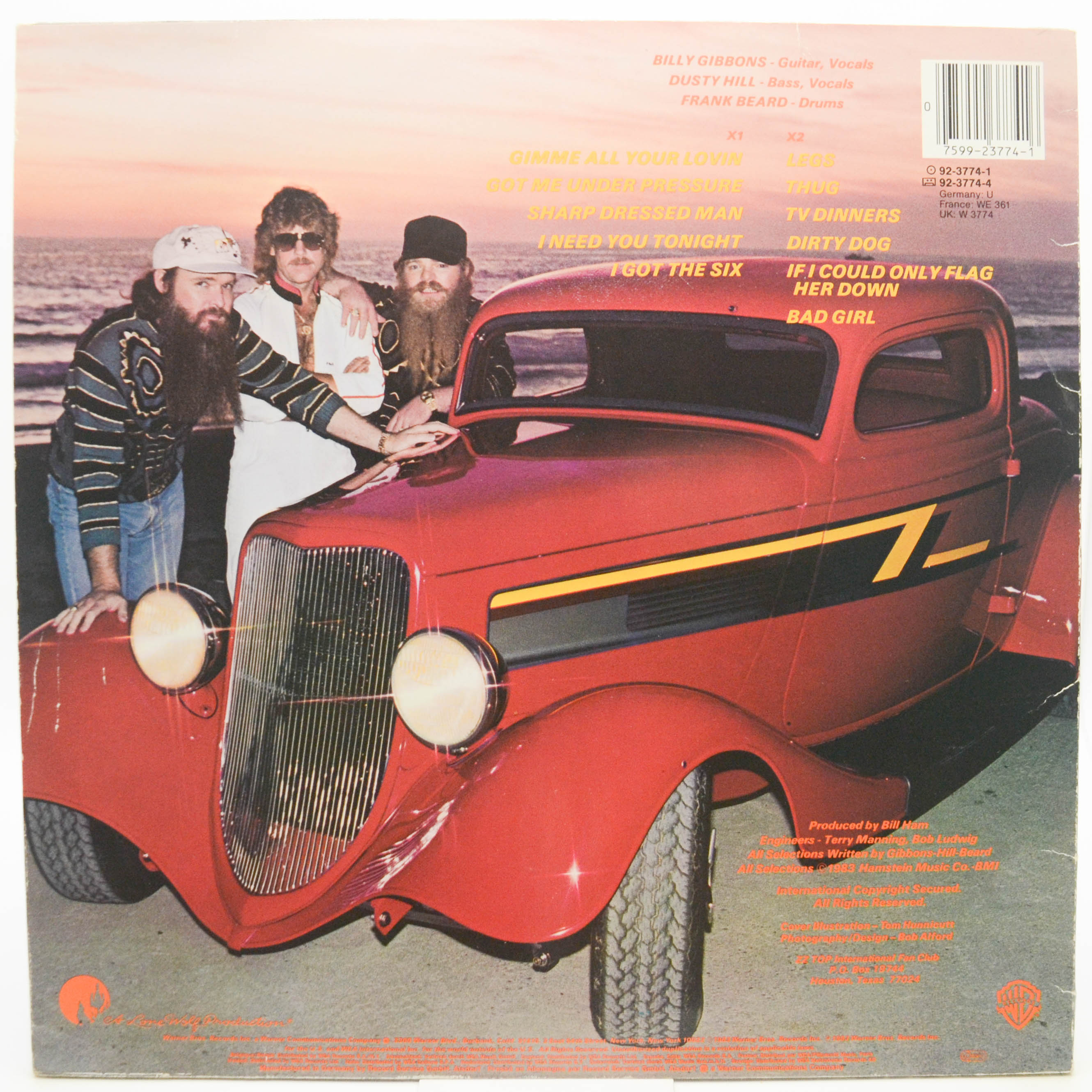 ZZ Top — Eliminator, 1983