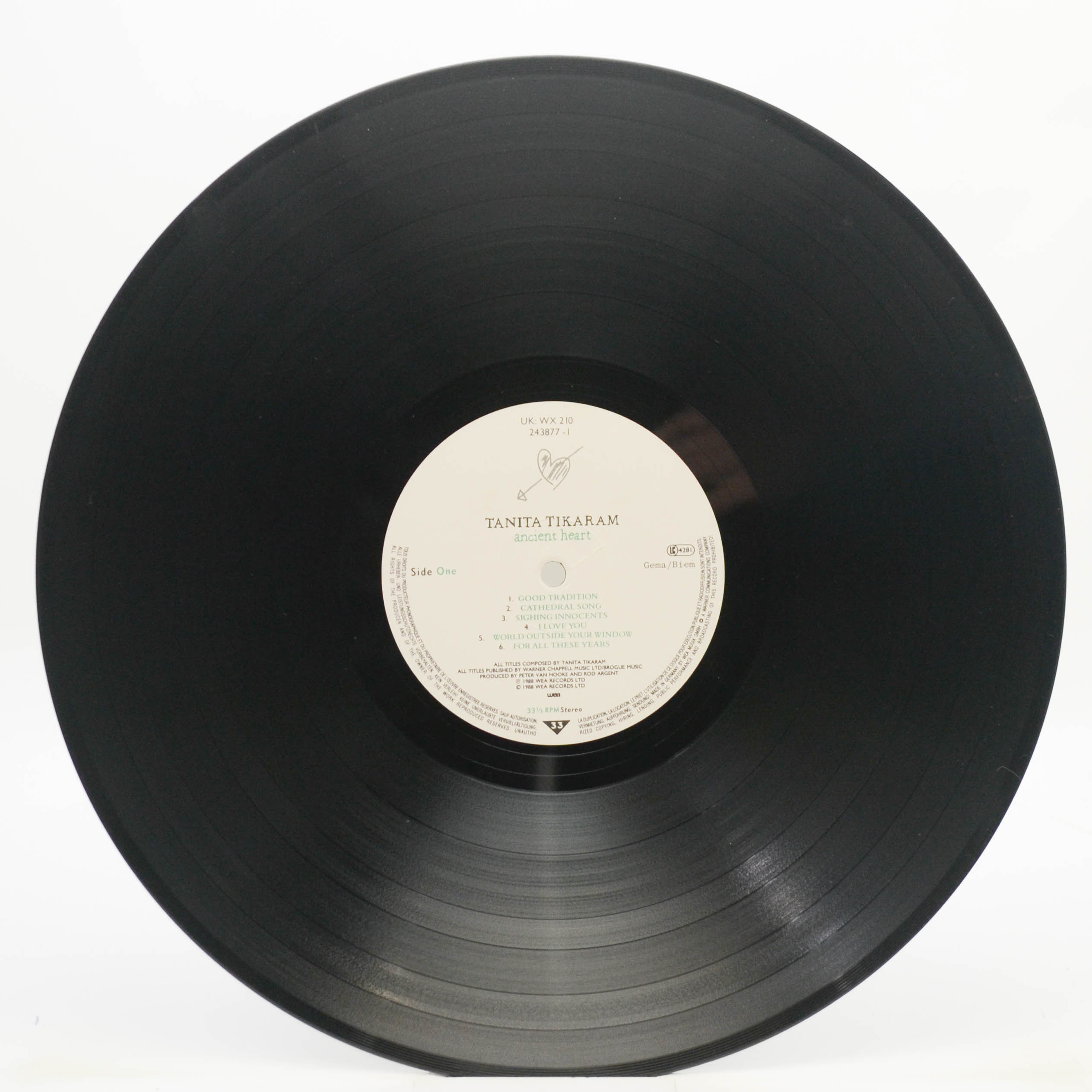 Tanita Tikaram — Ancient Heart, 1988