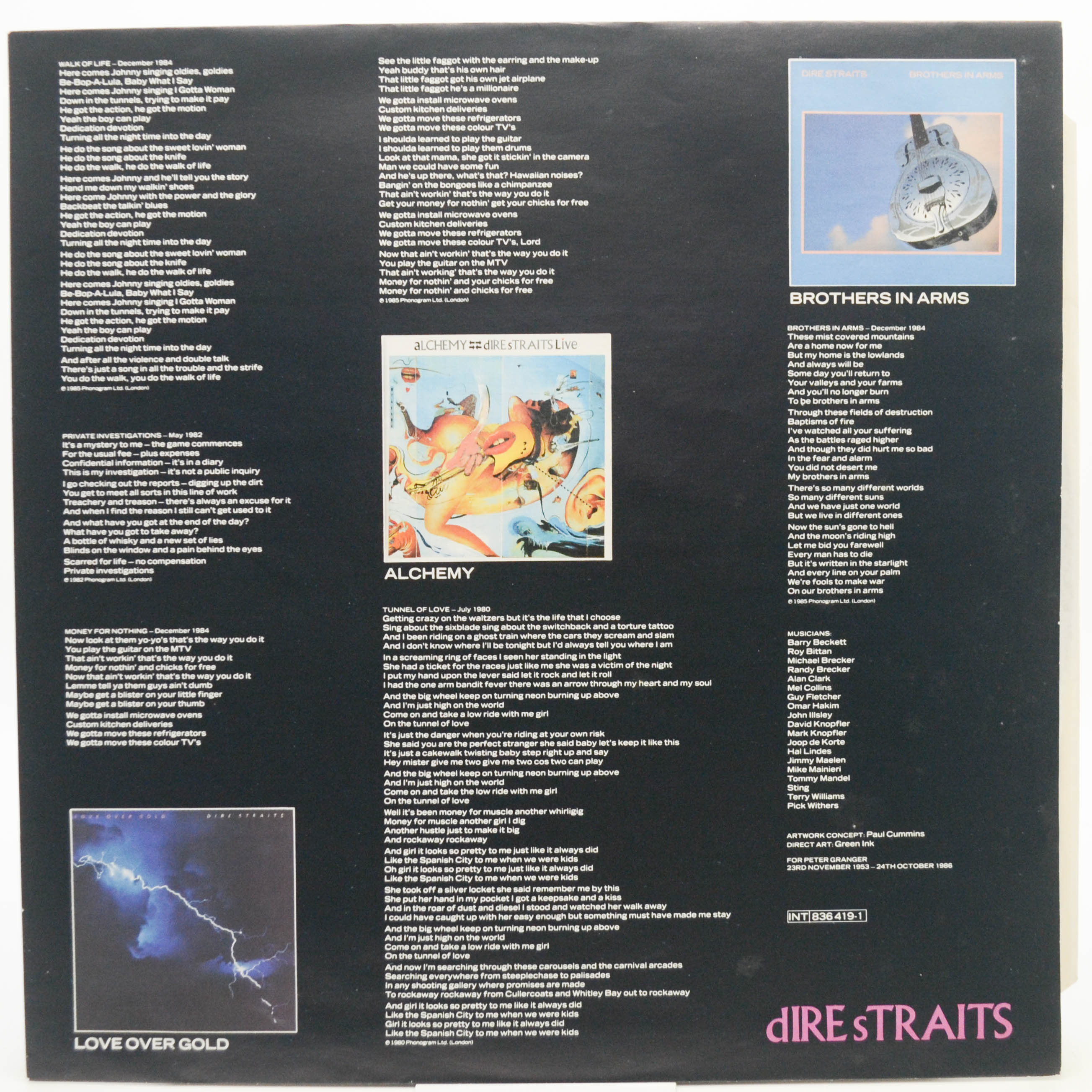 Dire Straits — Money For Nothing, 1988