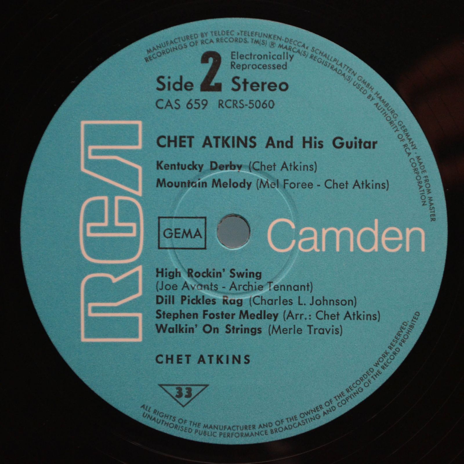 Chet Atkins — Chet Atkins And His Guitar, 1961