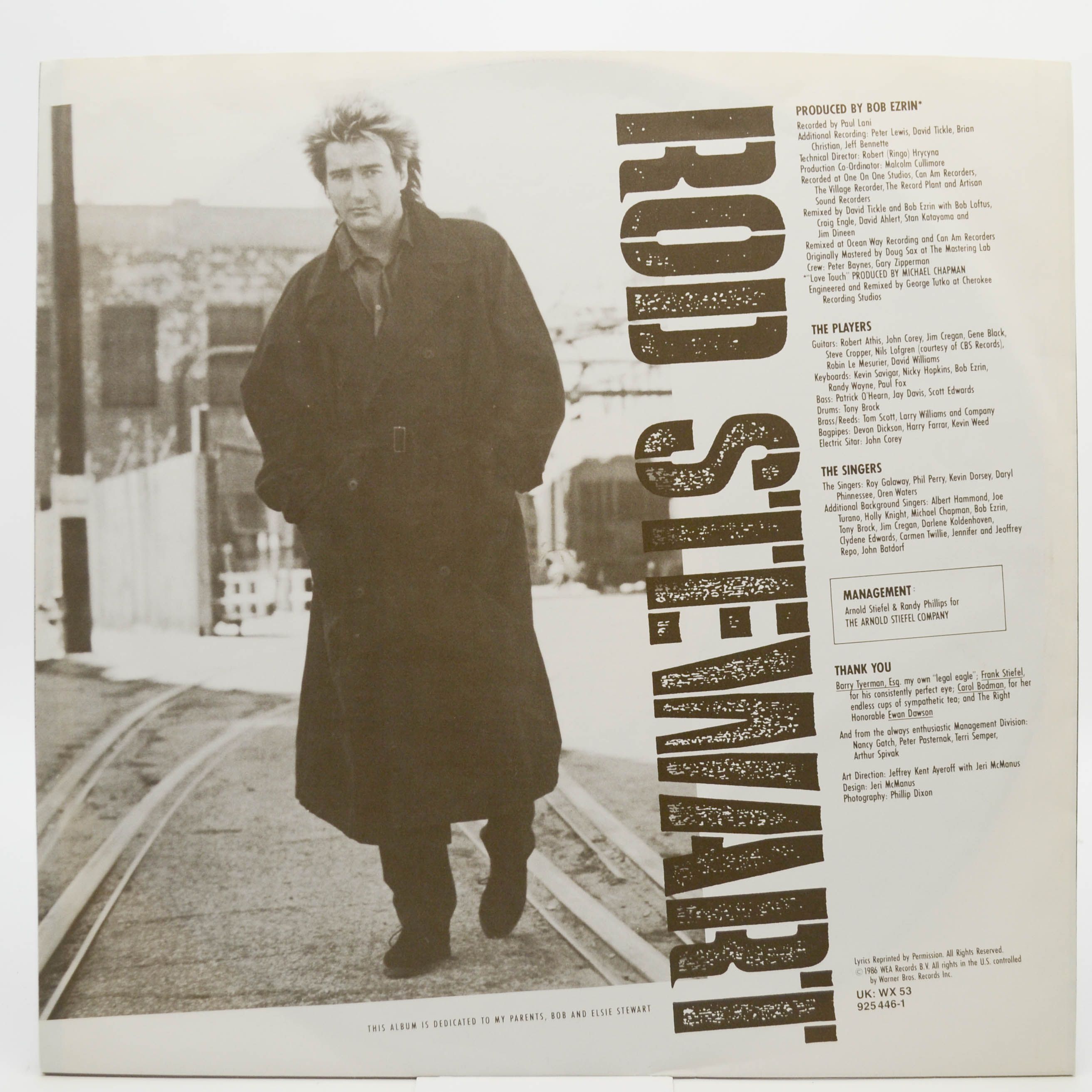 Rod Stewart — Every Beat Of My Heart, 1986